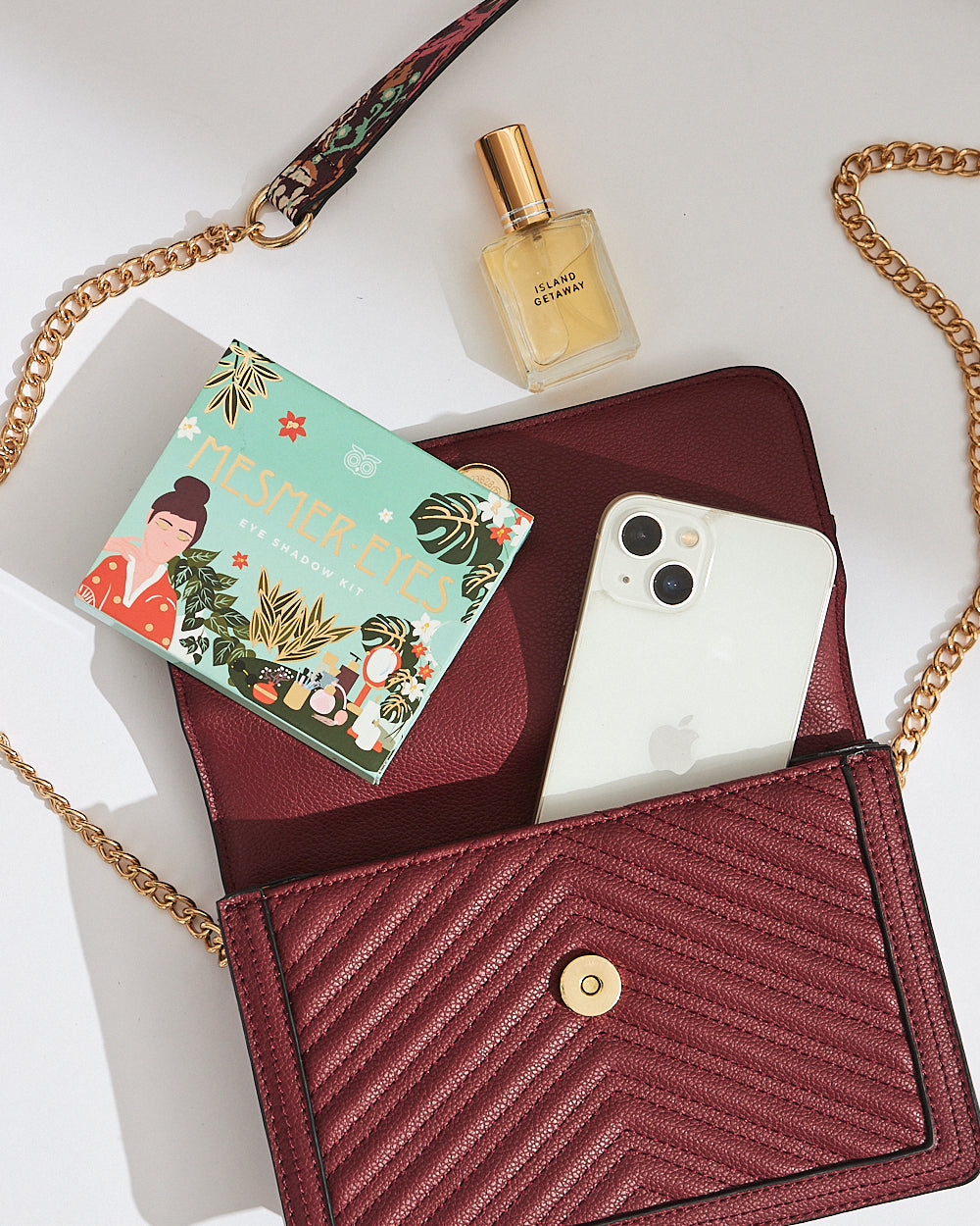 Palm Springs Quilted Sling Bag