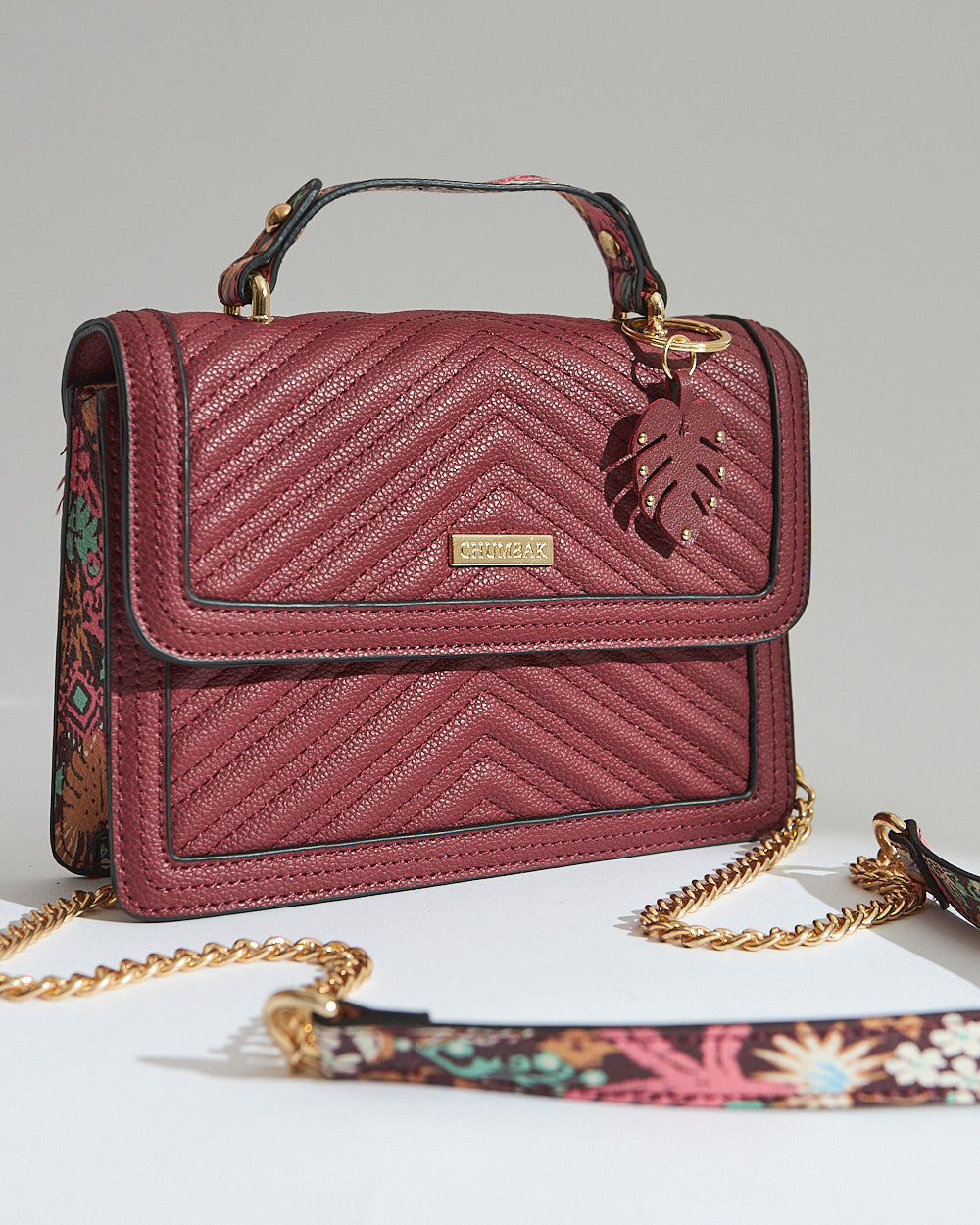 Palm Springs Quilted Sling Bag