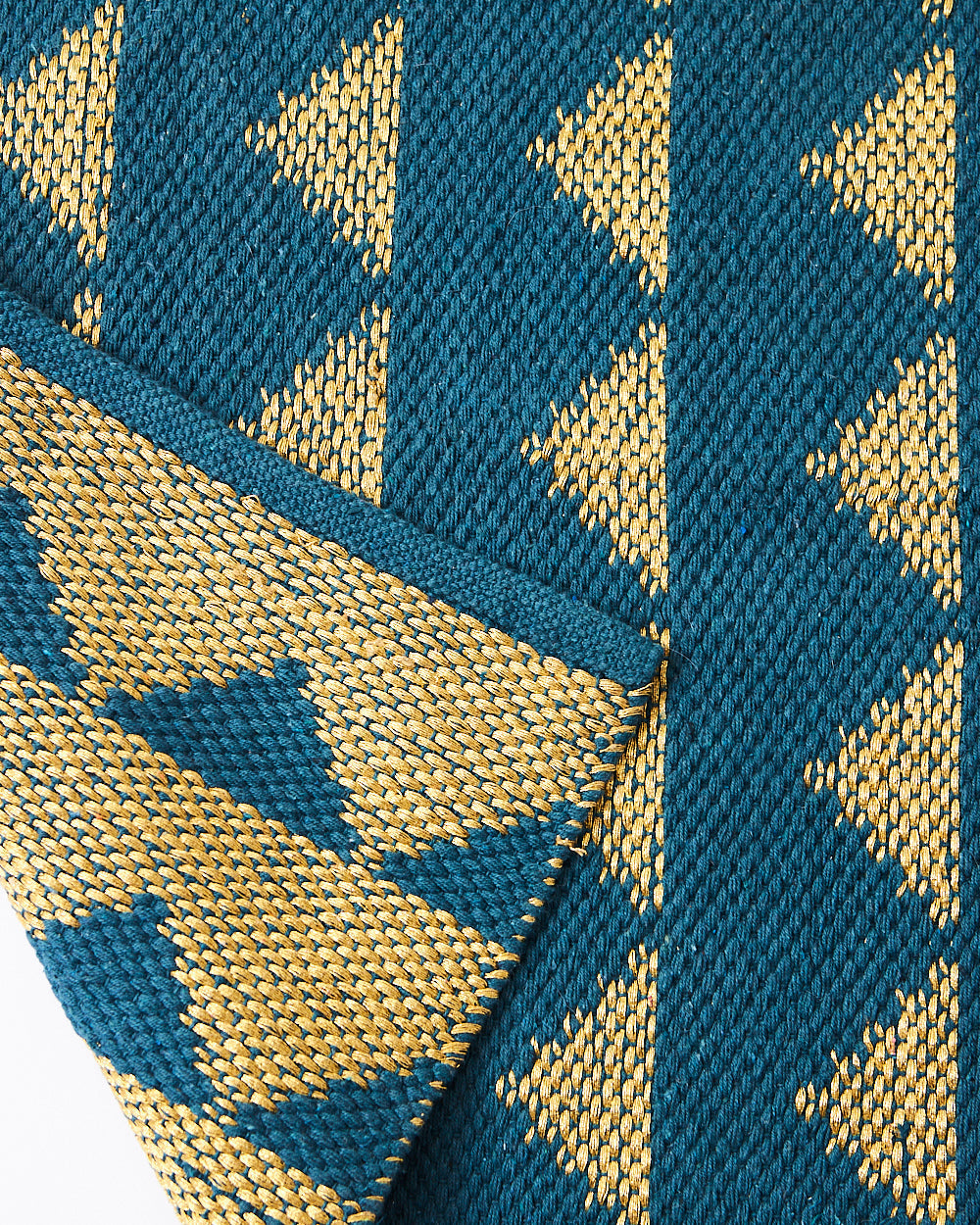 Hills Large Rug | Handwoven Metallic
