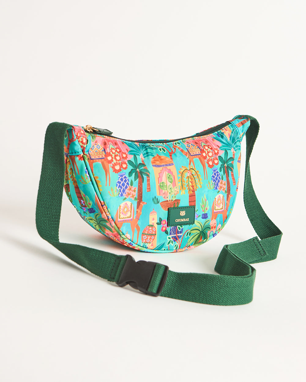 Trippy Half Moon Shoulder Bag - Jaipurscape