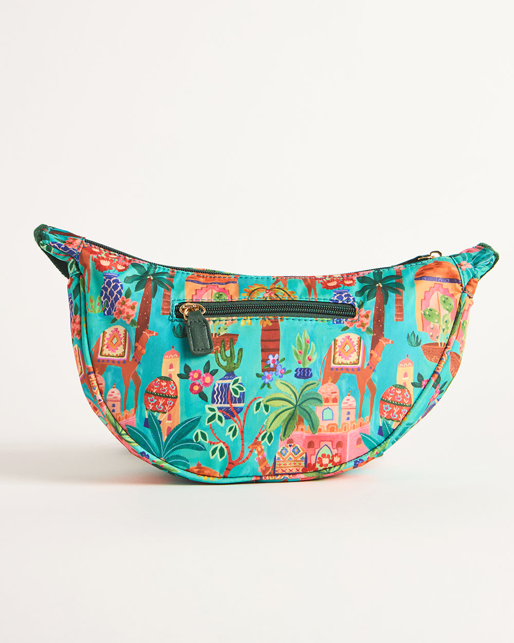 Trippy Half Moon Shoulder Bag - Jaipurscape