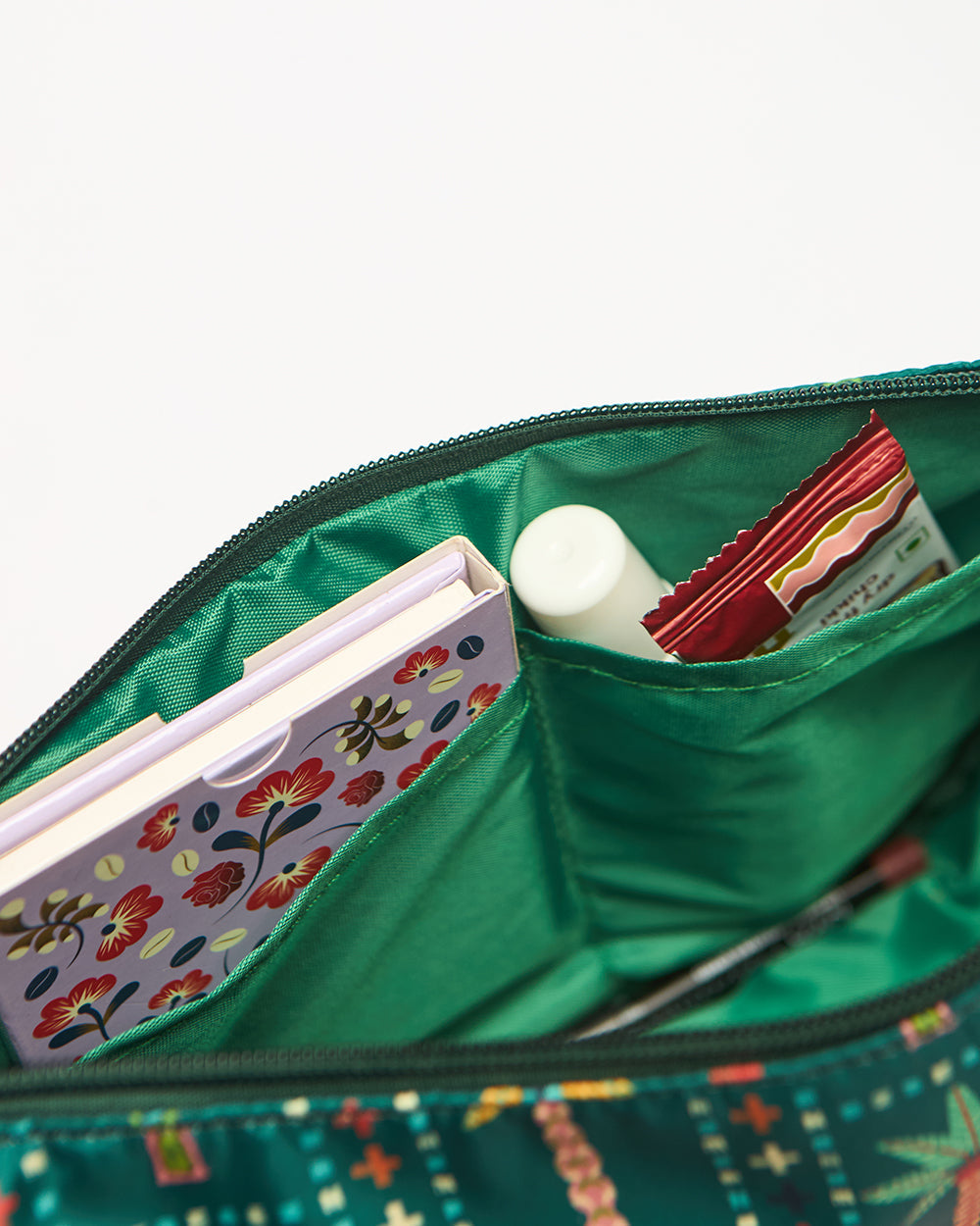 Trippy Half Moon Shoulder Bag - Palms