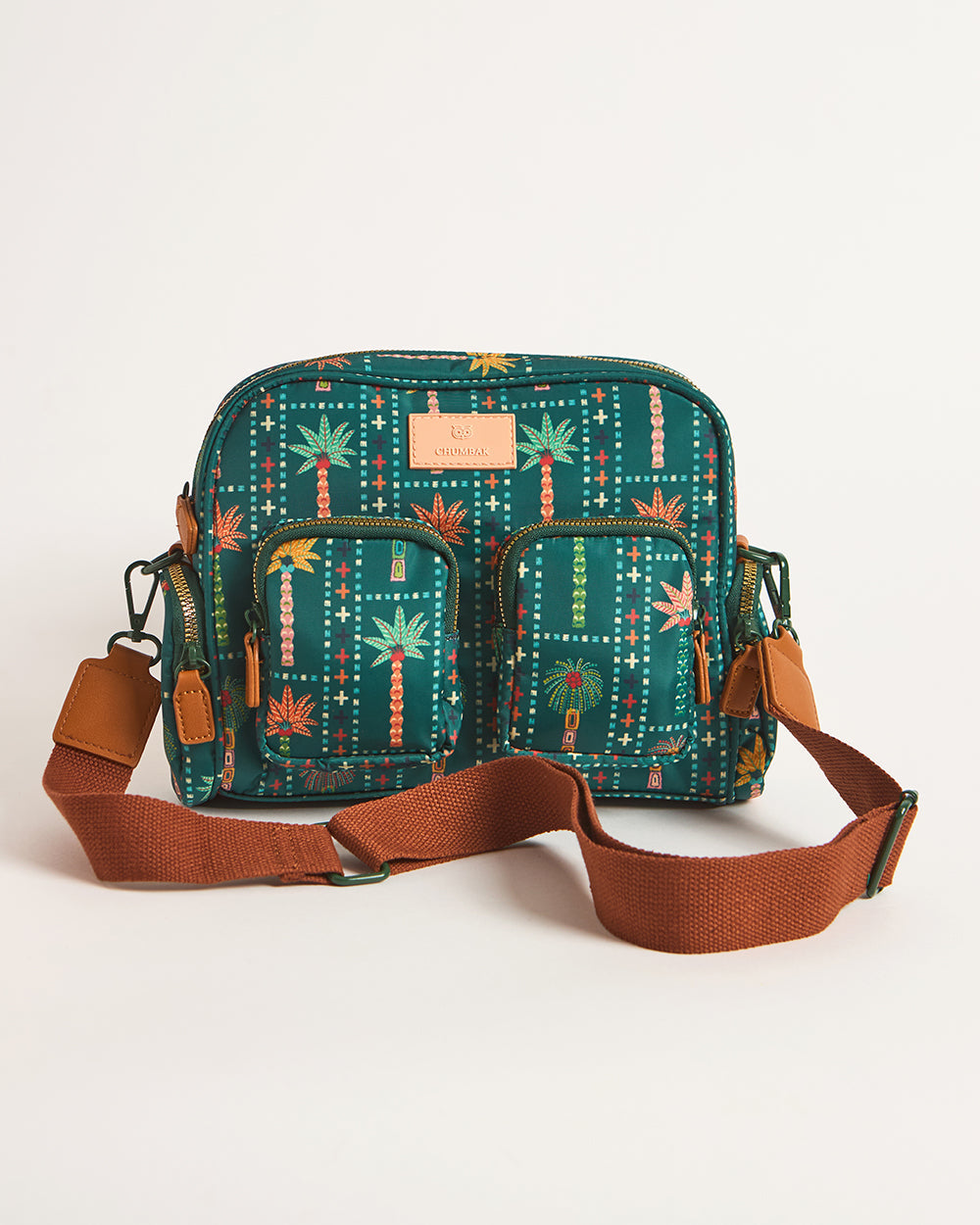 Weekends Messenger Bag - Palms | Digital Nomad
