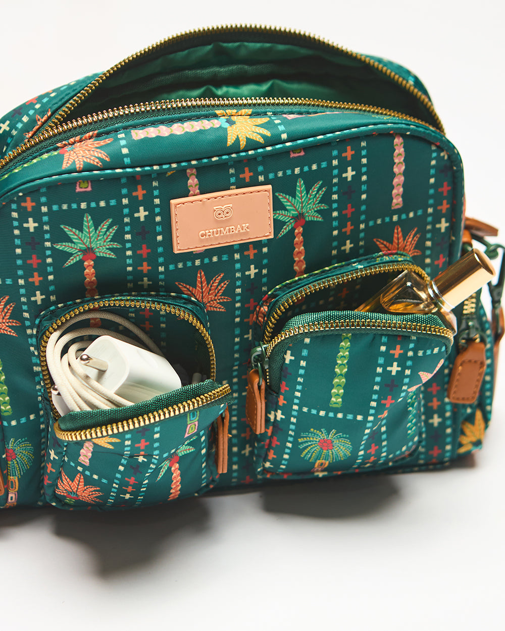 Weekends Messenger Bag - Palms