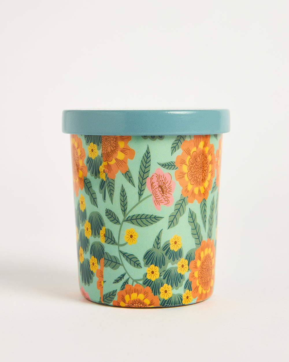 Marigold Soy Wax Candle, Mixed Floral