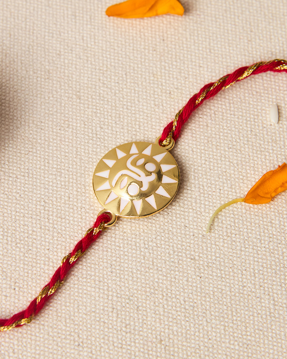 Surya Rakhi - Brass Motif