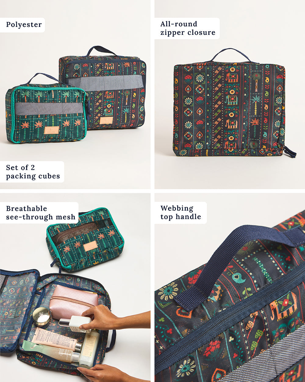 Vacay Travel Organizer Set - Set of 2, Tusker