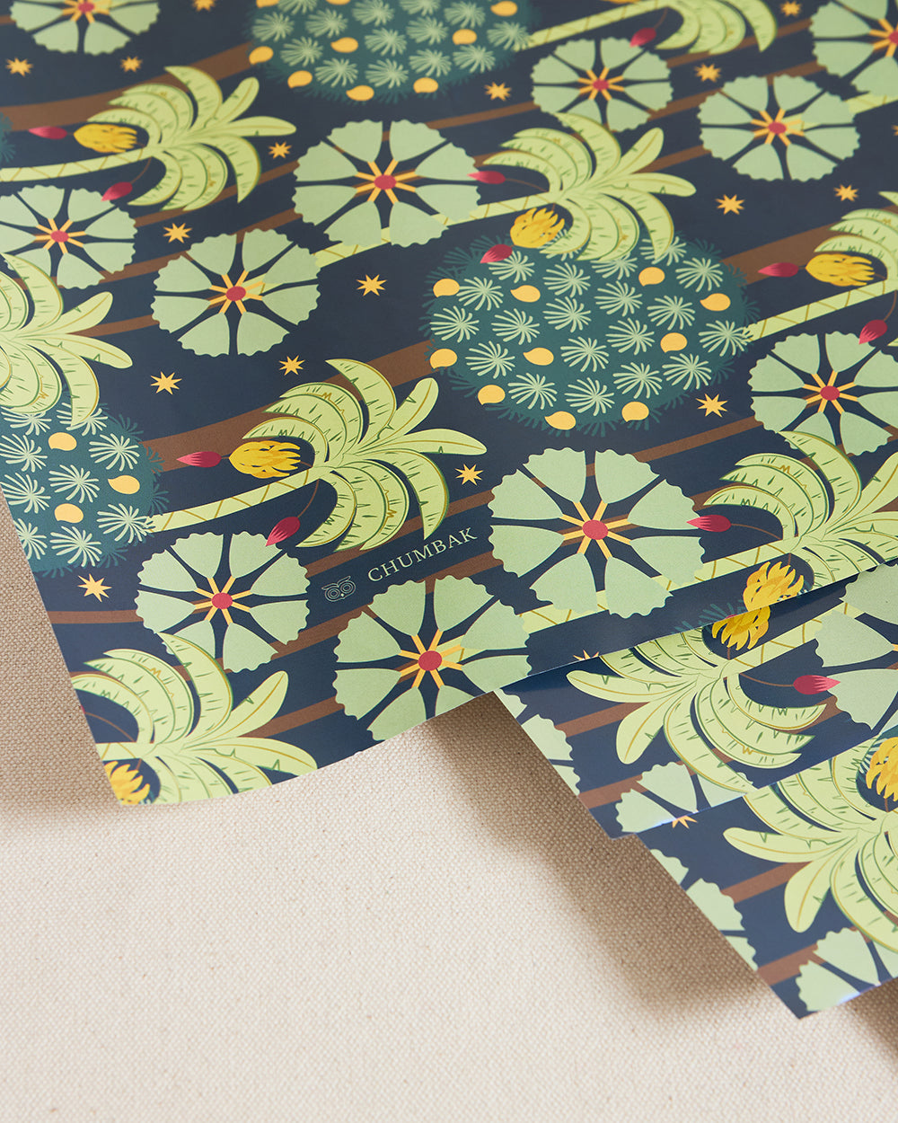 Saanjh Wrapping Sheet - Set of 5