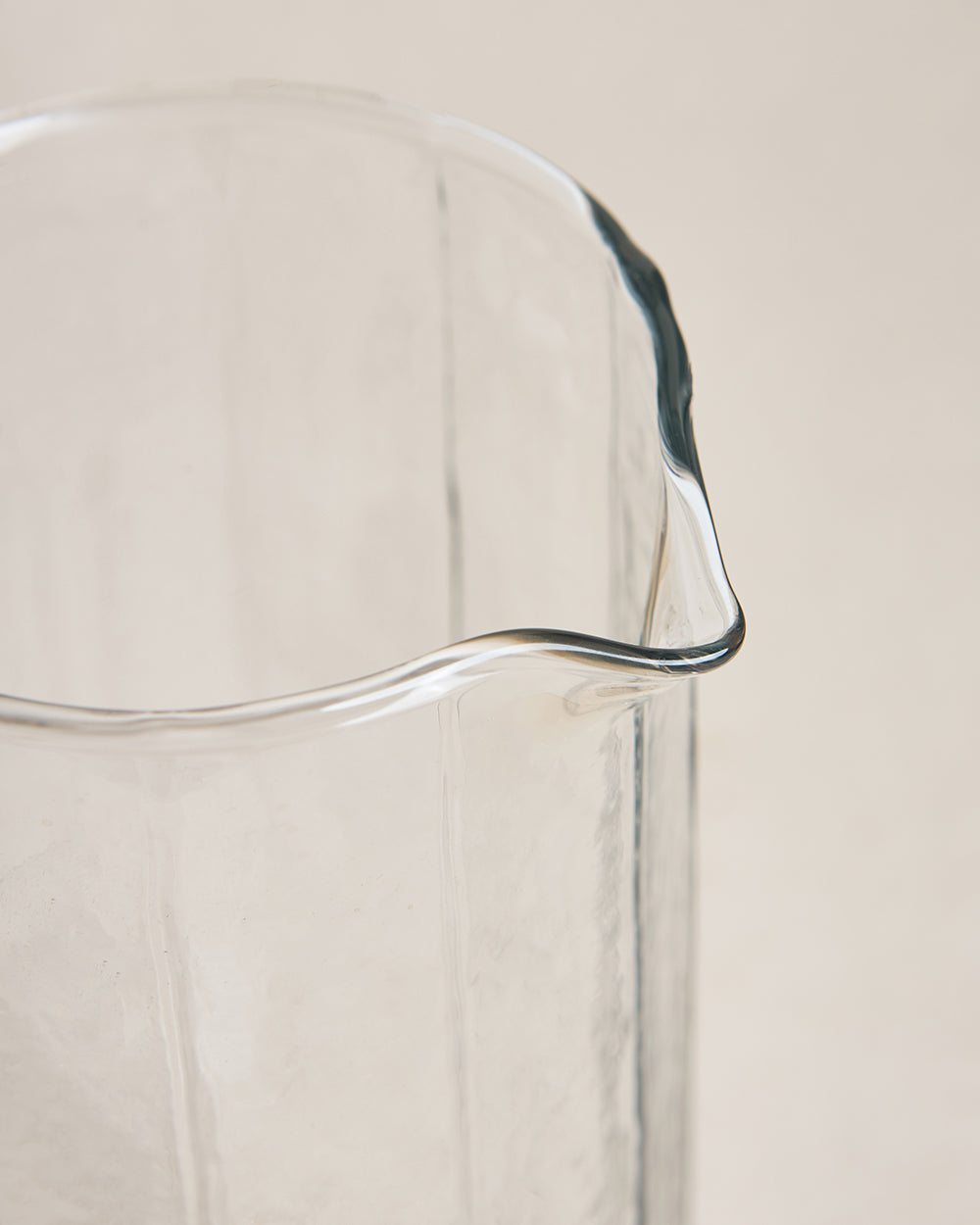 Farmhouse Glass Pitcher with Lid, 1250ml