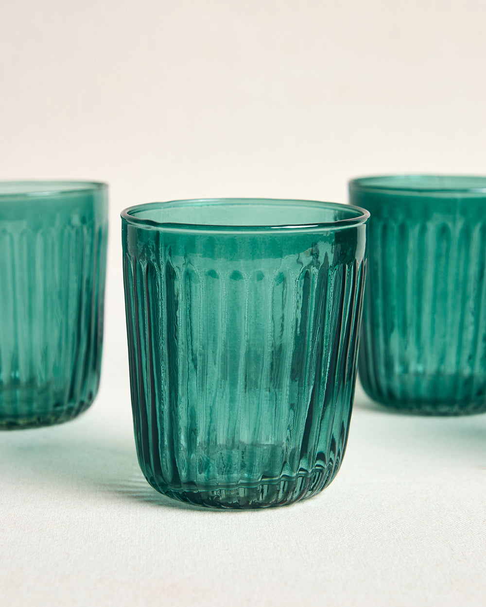 Cove Glass Tumblers - Set of 4, 250ml