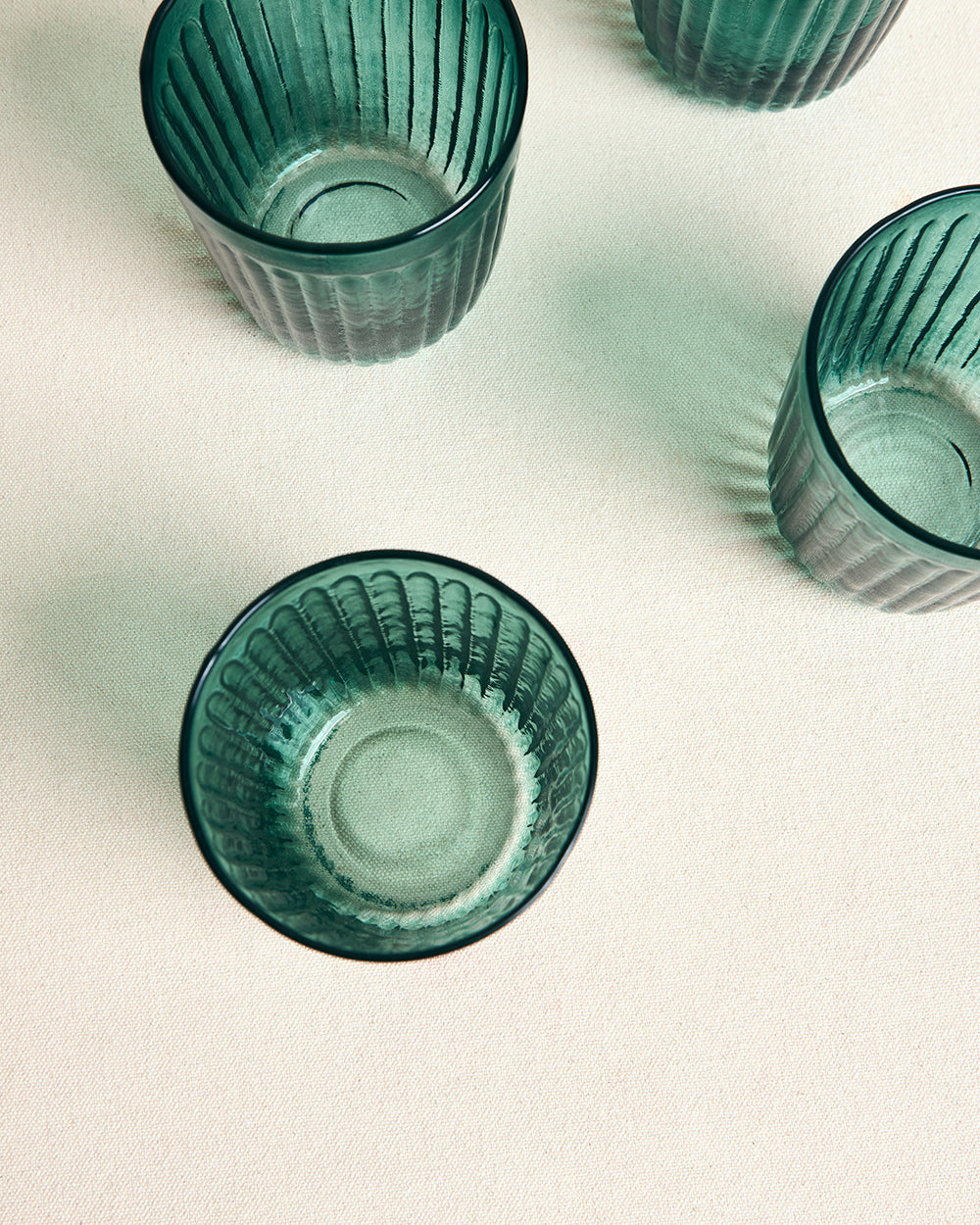 Cove Glass Tumblers - Set of 4, 250ml