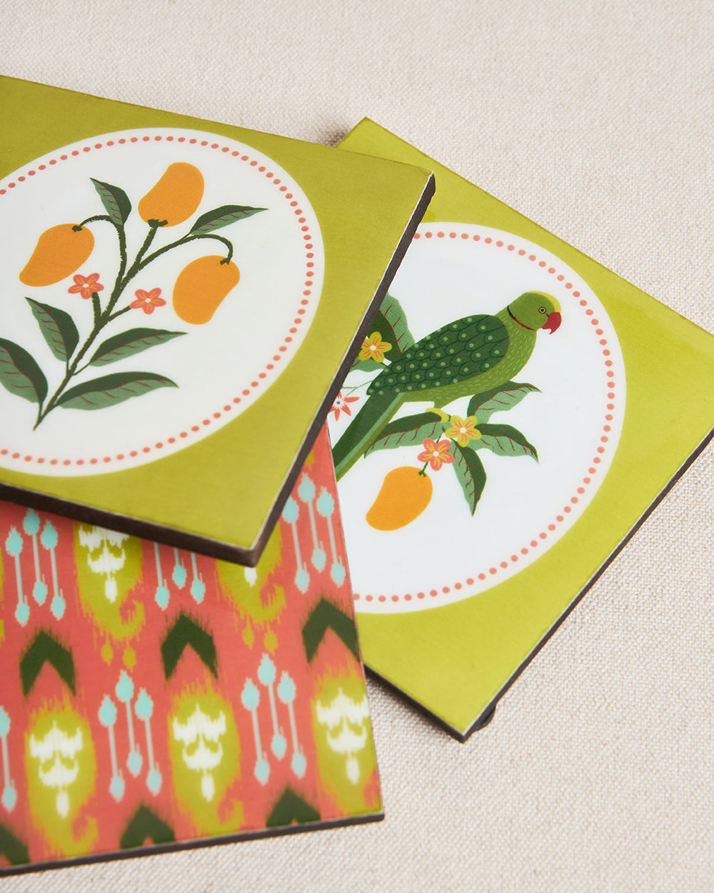 Serenade Wooden Coasters - Set of 6