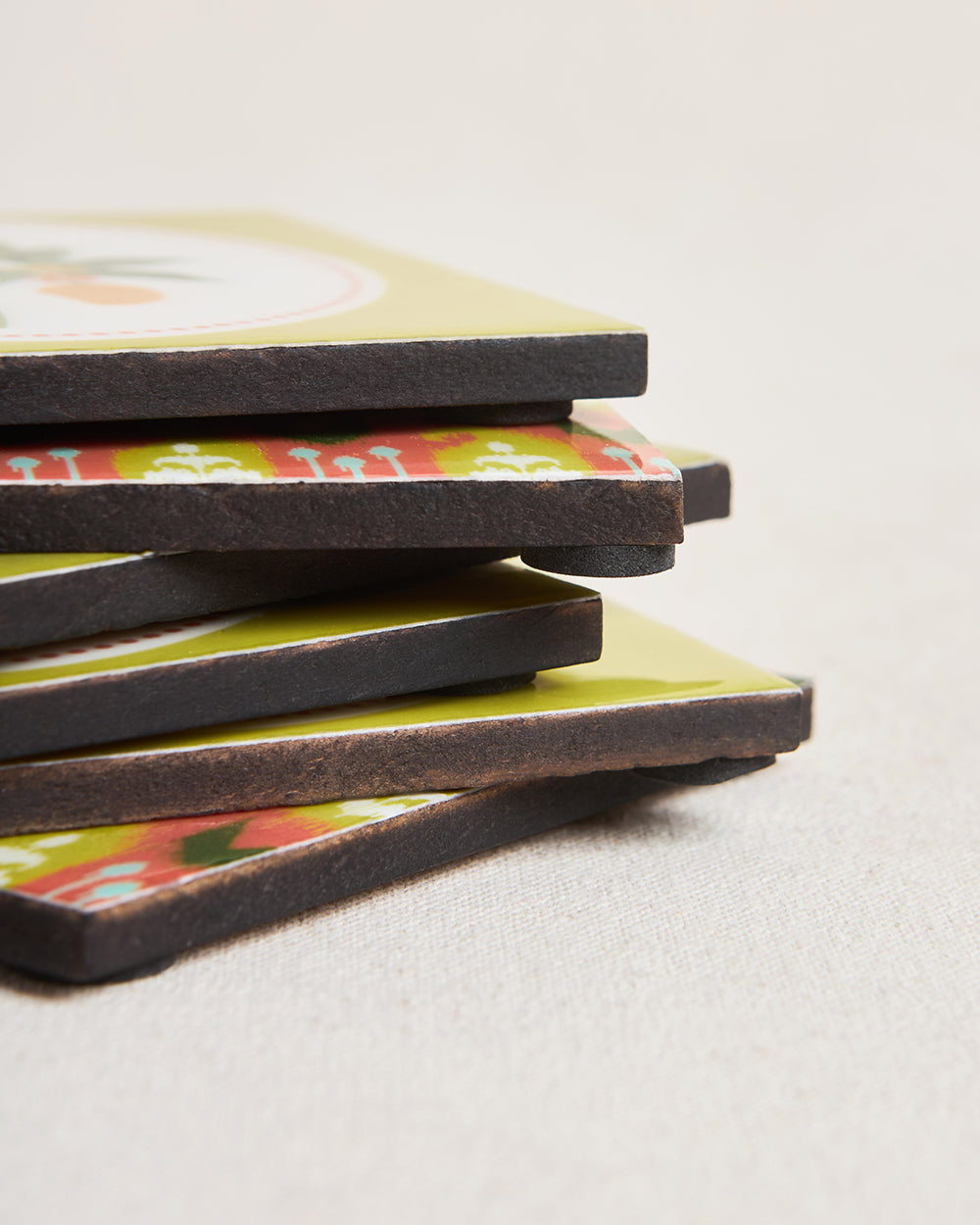 Serenade Wooden Coasters - Set of 6