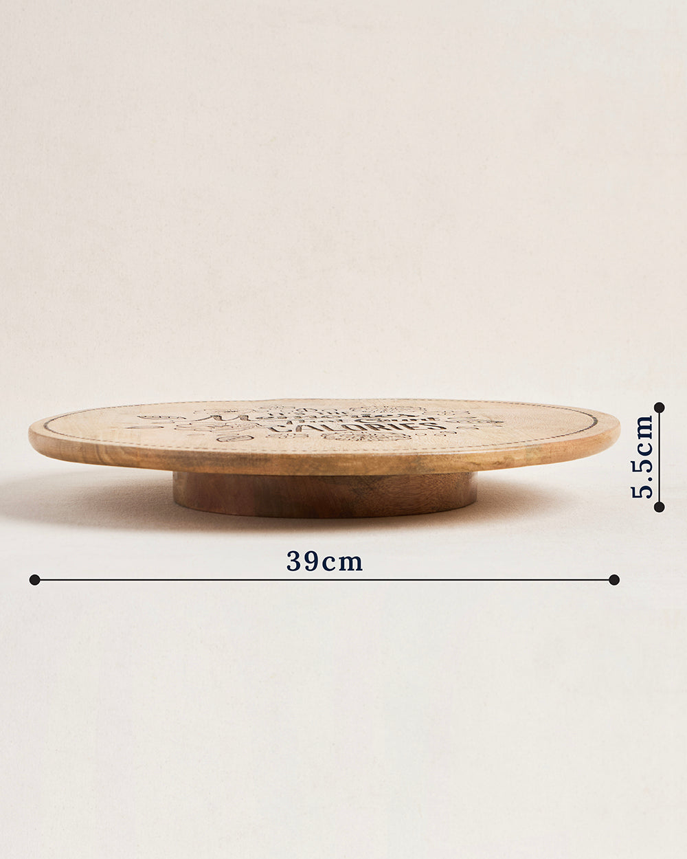 Farmhouse Lazy Susan Platter