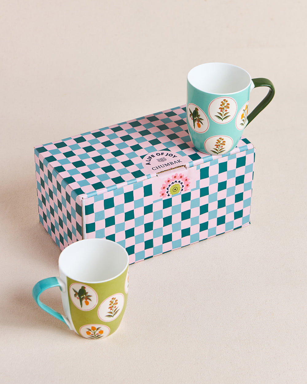 Serenade Brew Mugs Gift Set - Set of 2, 330 ml