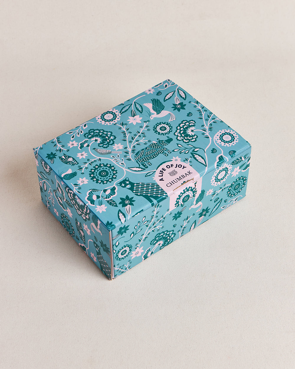 Ikat Paisley Ice cream Bowls Gift Set - Set of 6, 160 ml