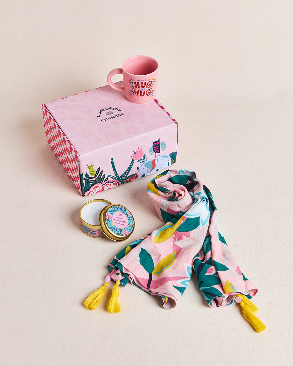 Warm Hugs Trio Gift Set - Set of 3 (Hug in a Mug)