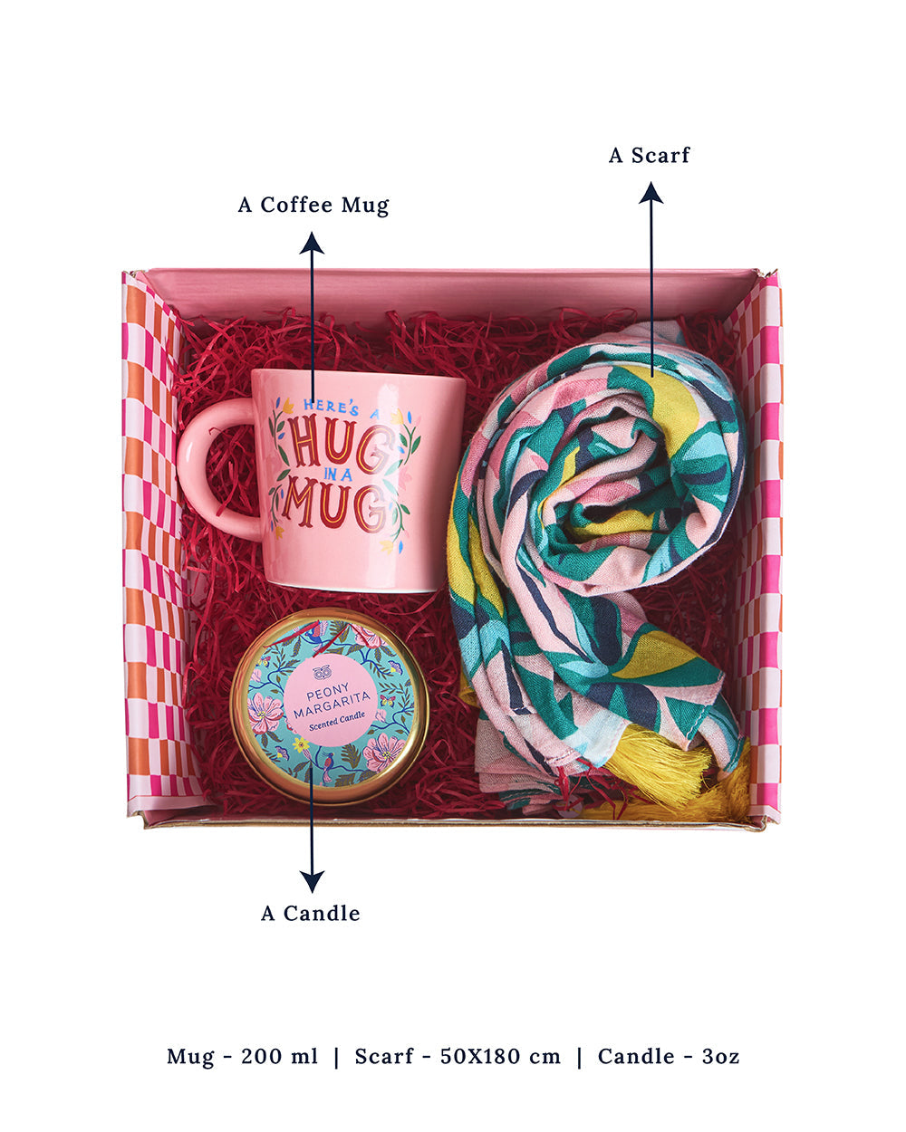 Warm Hugs Trio Gift Set - Set of 3 (Hug in a Mug)