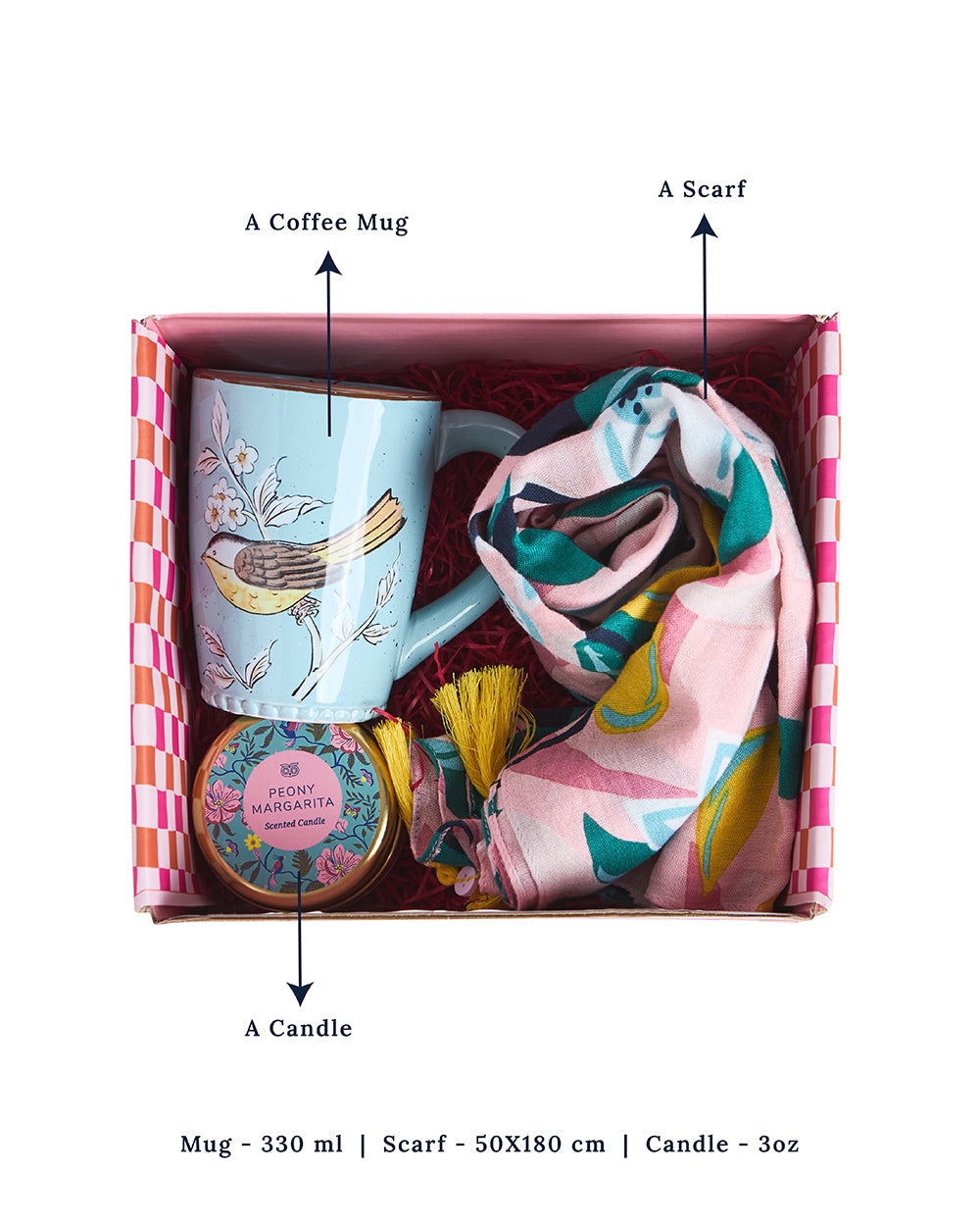 Warm Hugs Trio Gift Set - Set of 3 (Flora bird)