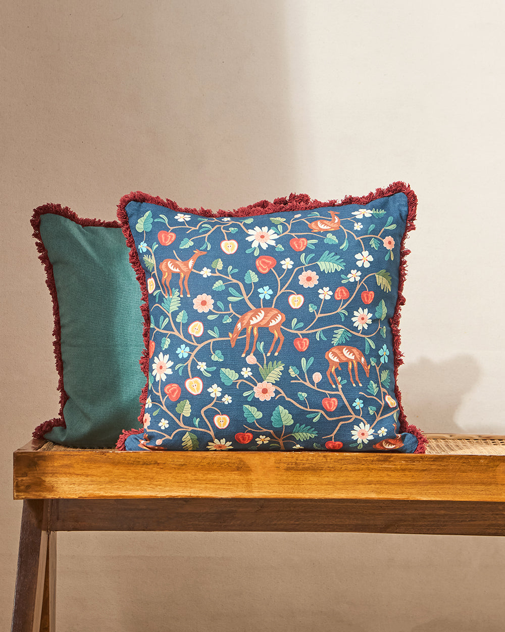 Apple Orchards Cushion Cover, 16" | Kashmir Trails