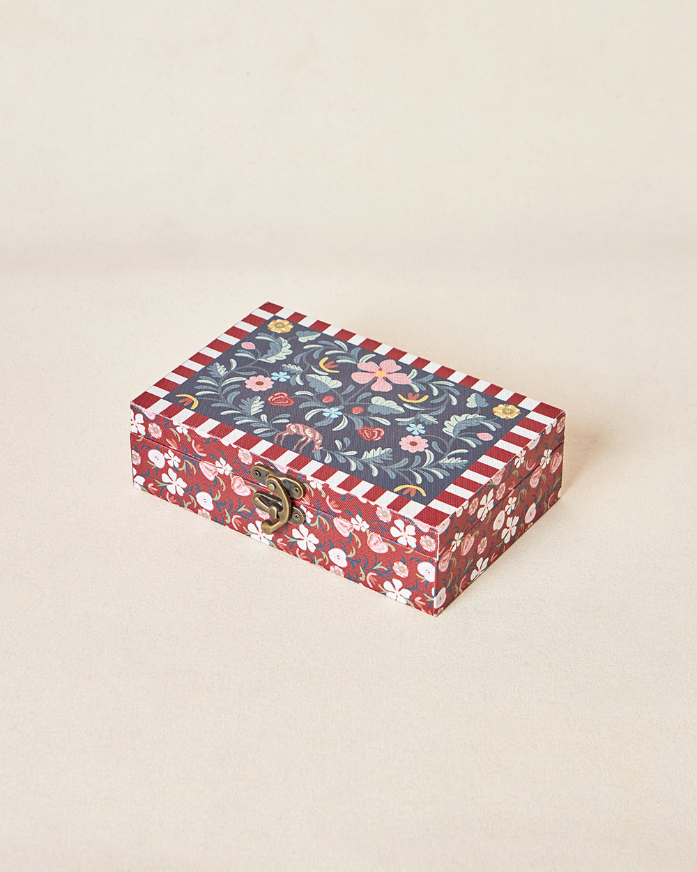 Apple Orchards Storage Box, 5.5 x 8.6" | Kashmir Trails
