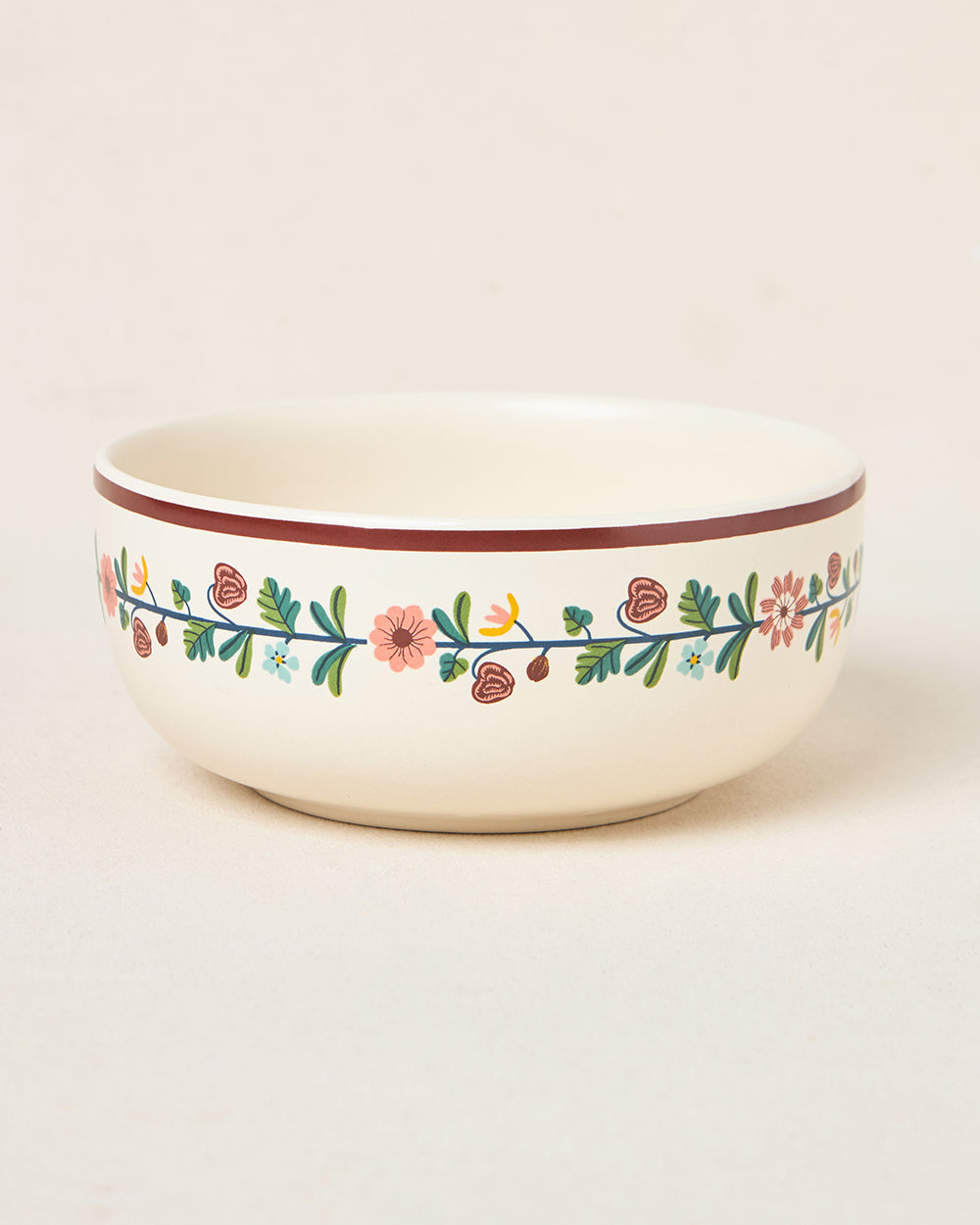Tiara Serving Bowl, 8" dia | Kashmir Trails