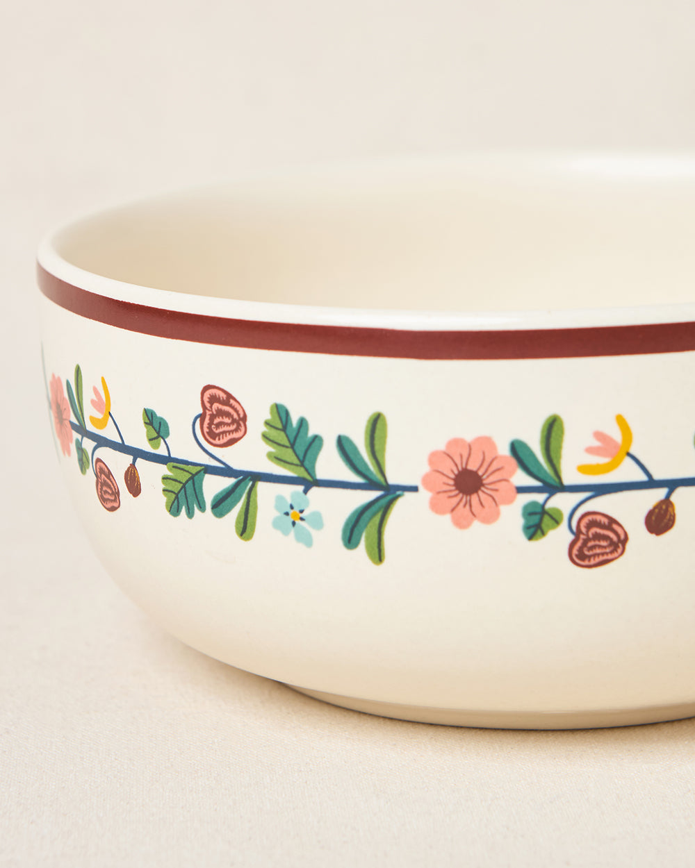 Tiara Serving Bowl, 8" dia | Kashmir Trails