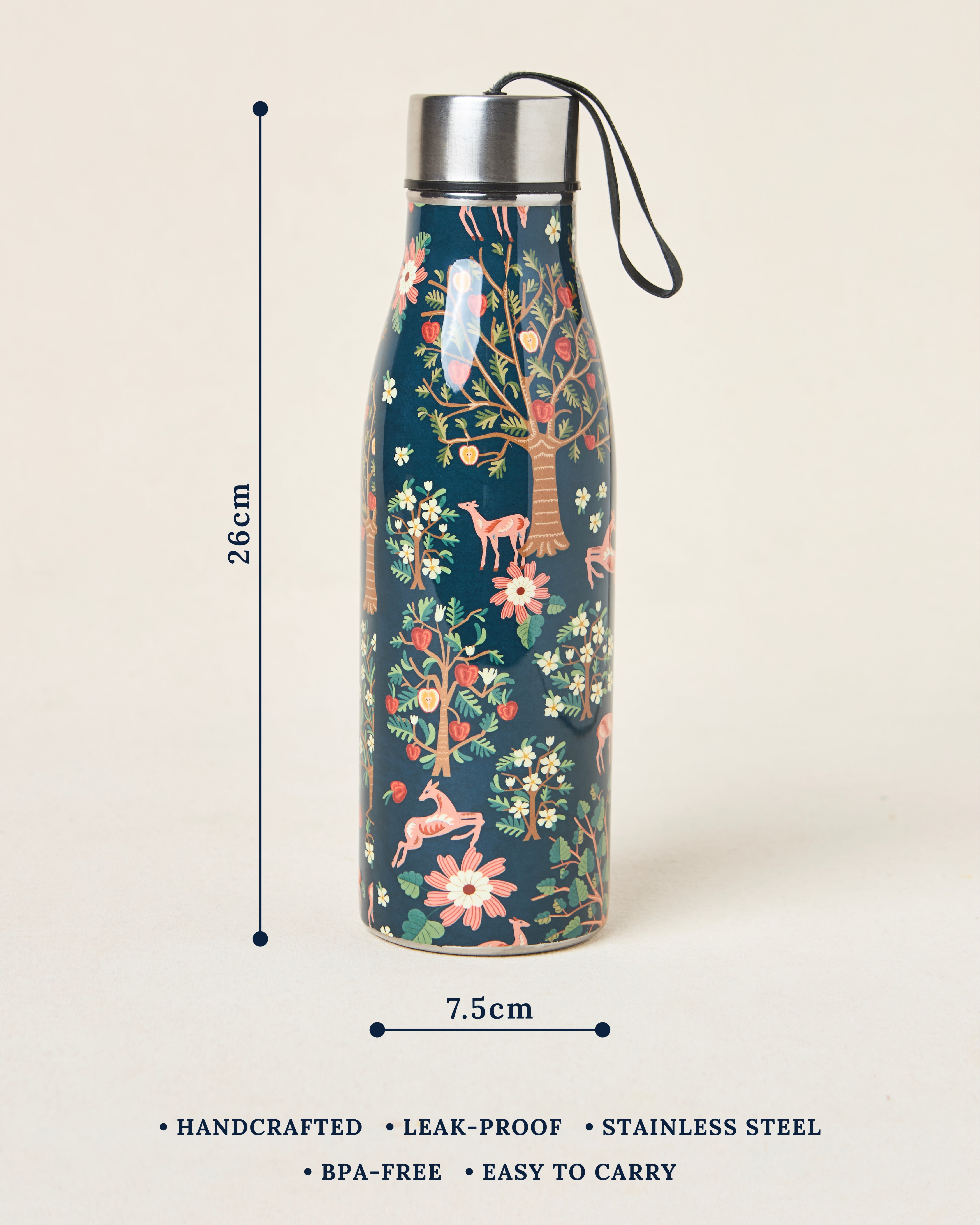 Chinar Steel Bottle, 750 ml | Kashmir Trails