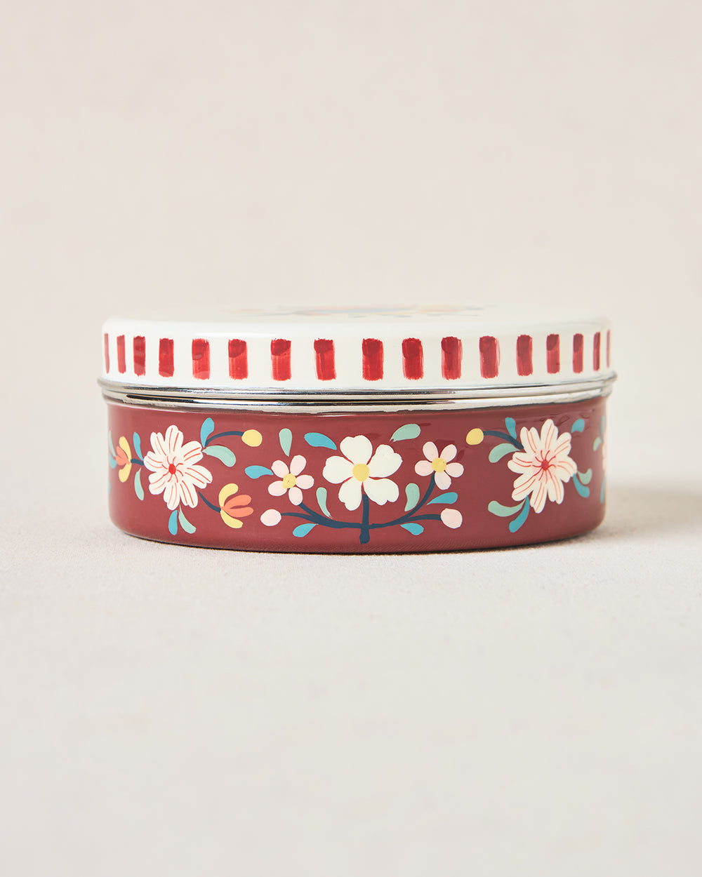 Monal Oval Hand-painted Tiffin, 600ml | Kashmir Trails