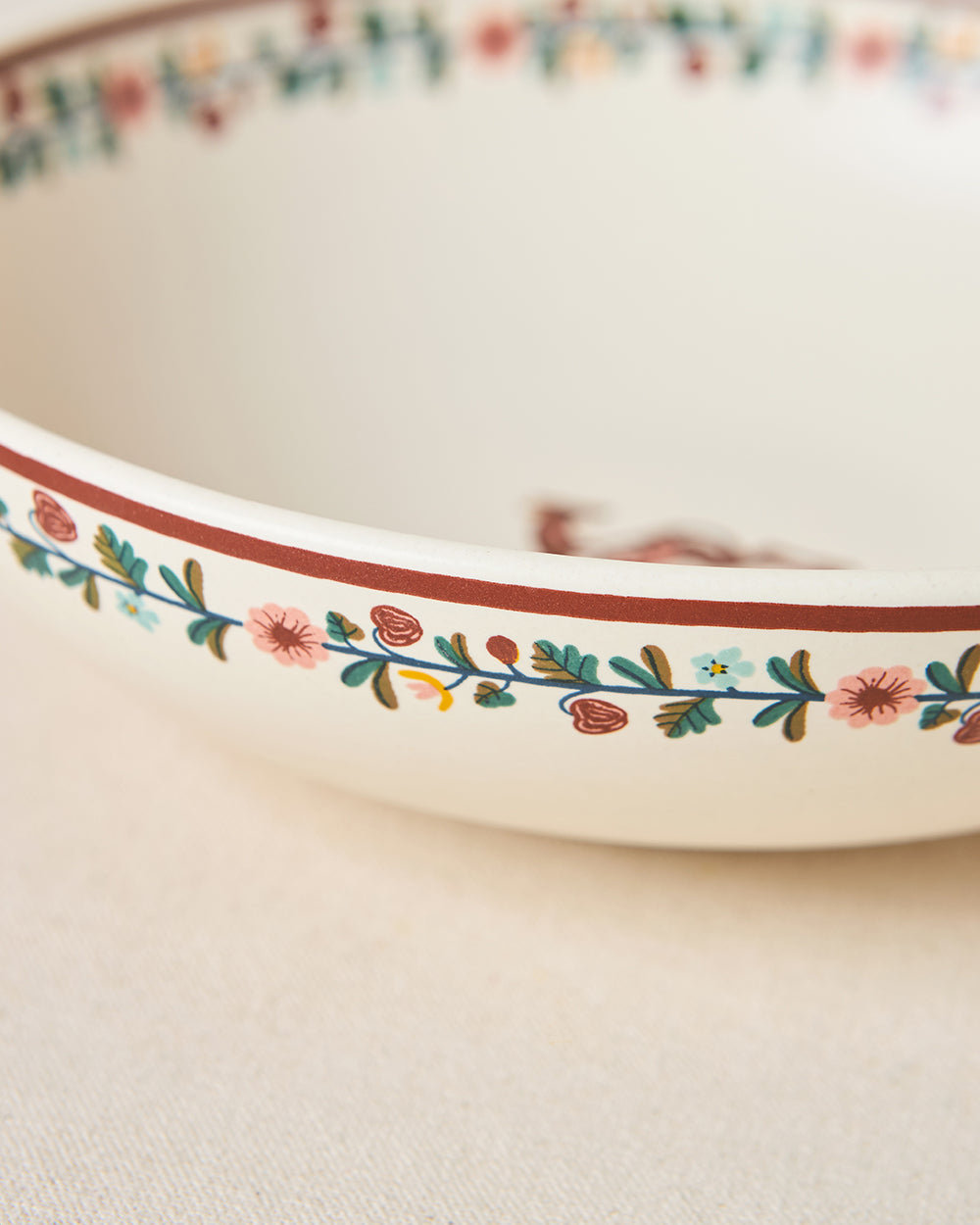 Hangul Pasta Bowl, 8" dia | Kashmir Trails