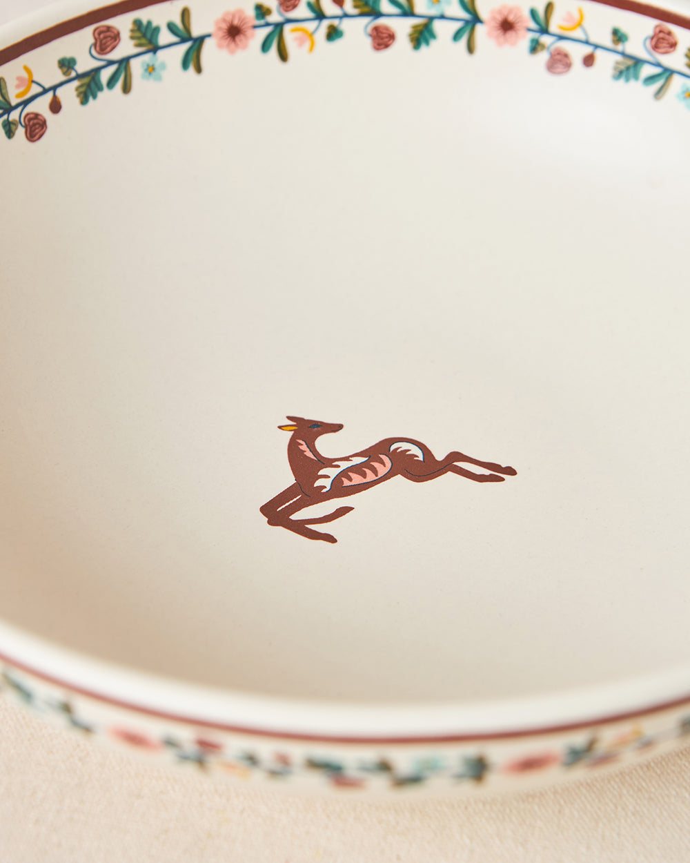 Hangul Pasta Bowl, 8" dia | Kashmir Trails