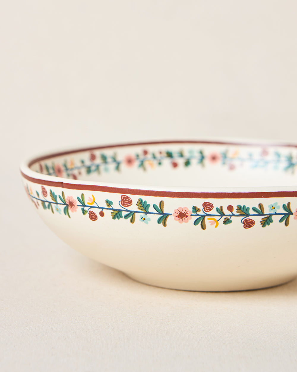 Hangul Pasta Bowl, 8" dia | Kashmir Trails