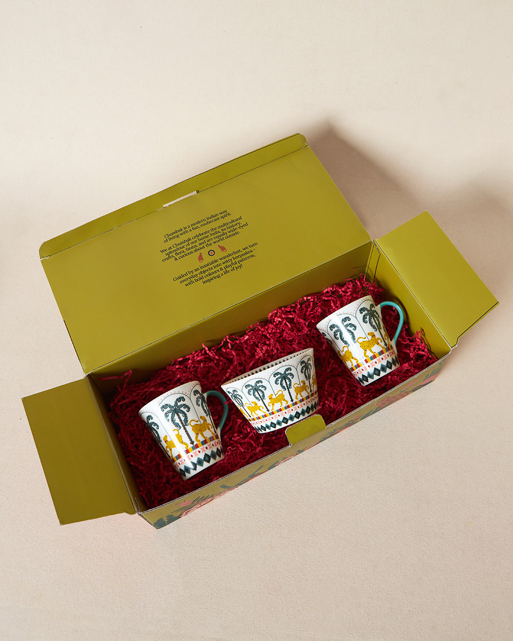 Jungle Soirée Tea-Trio Gift Set of 3 | Lost in Paradise