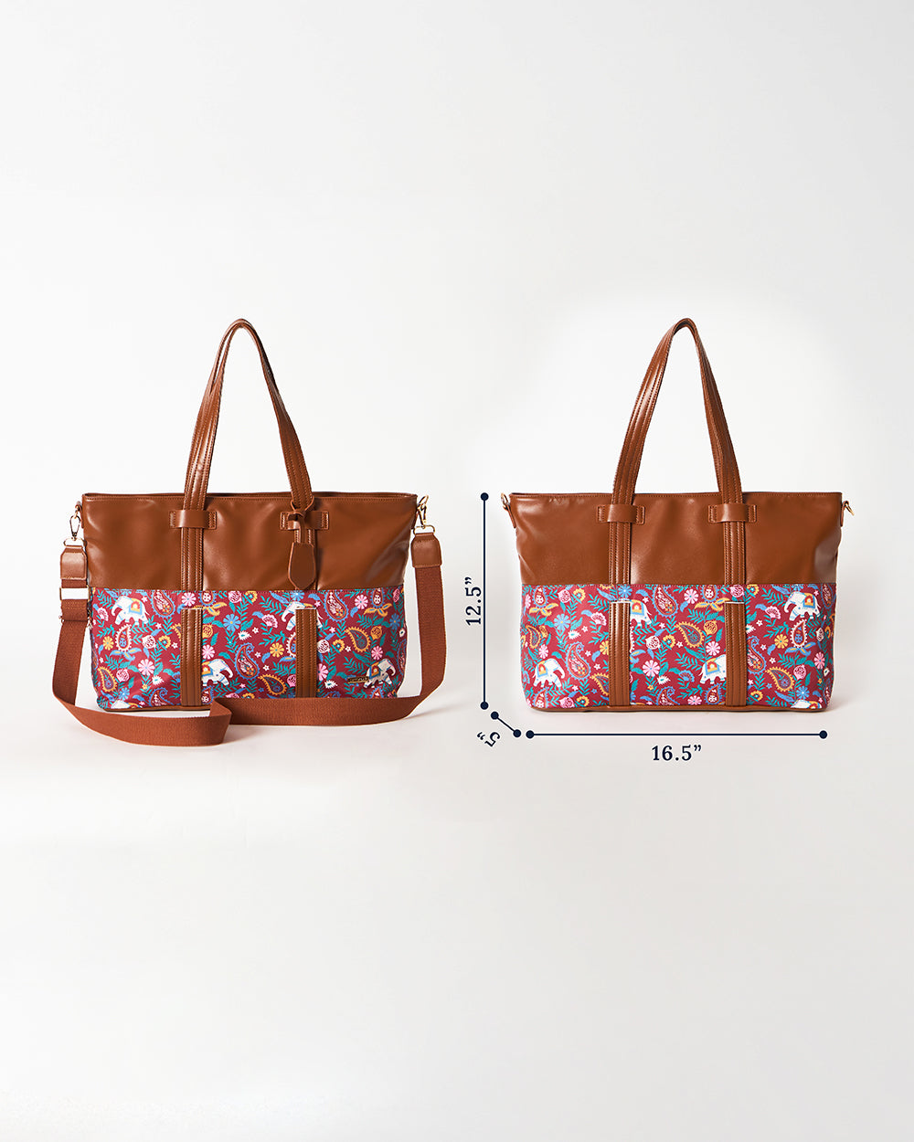 The Kenya Slouchy Tote | Paisley Tusker