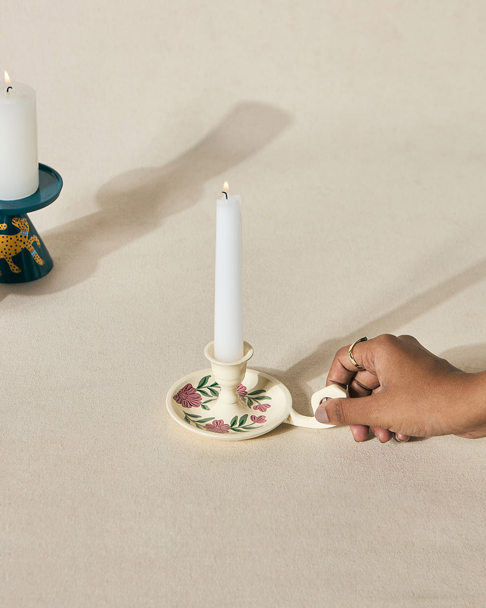 Wild Bloom Steel Tumblers - Set of 2, 220ml | Lost in Paradise