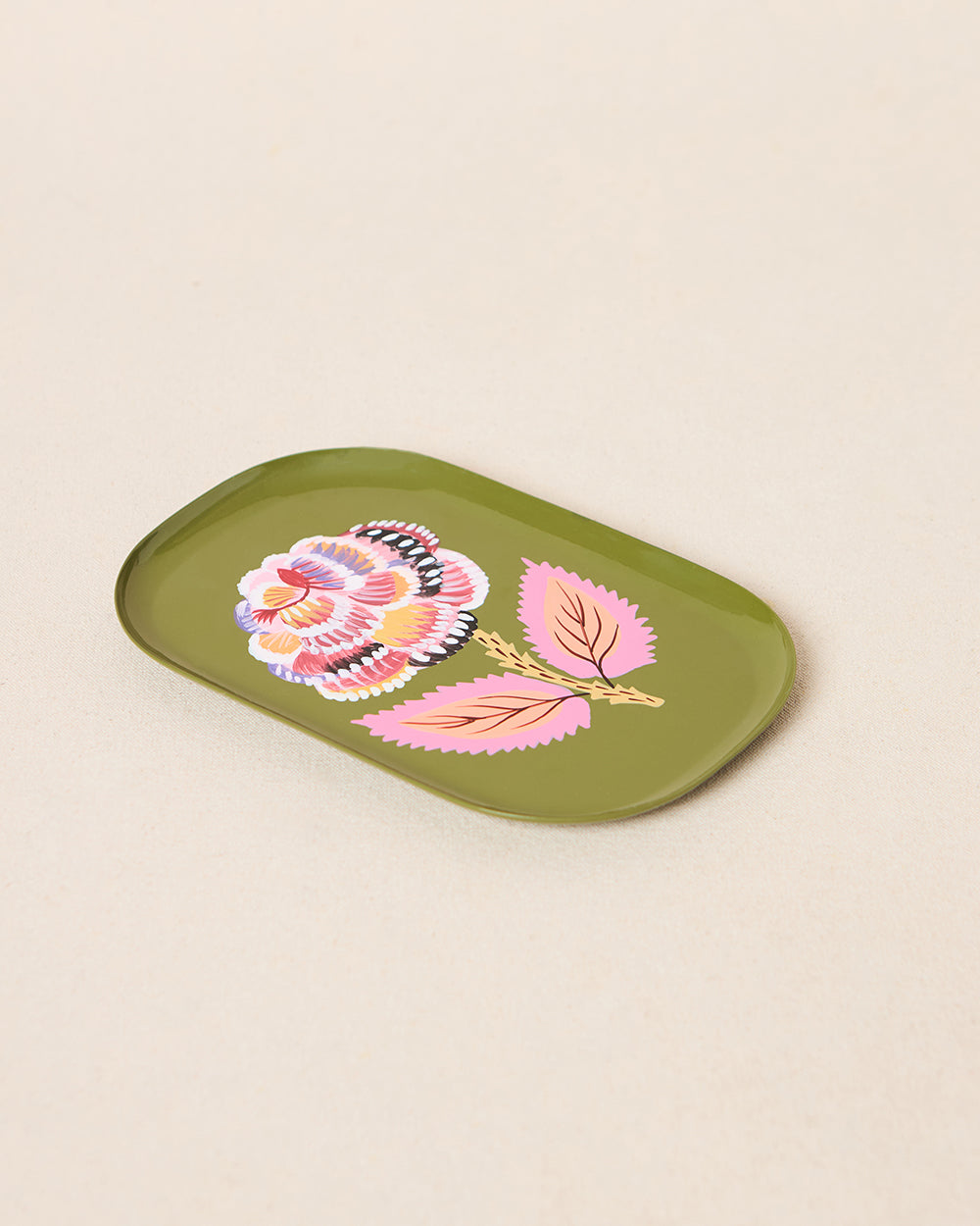 Wildflower Trinket Tray, Hand-painted | Lost in Paradise