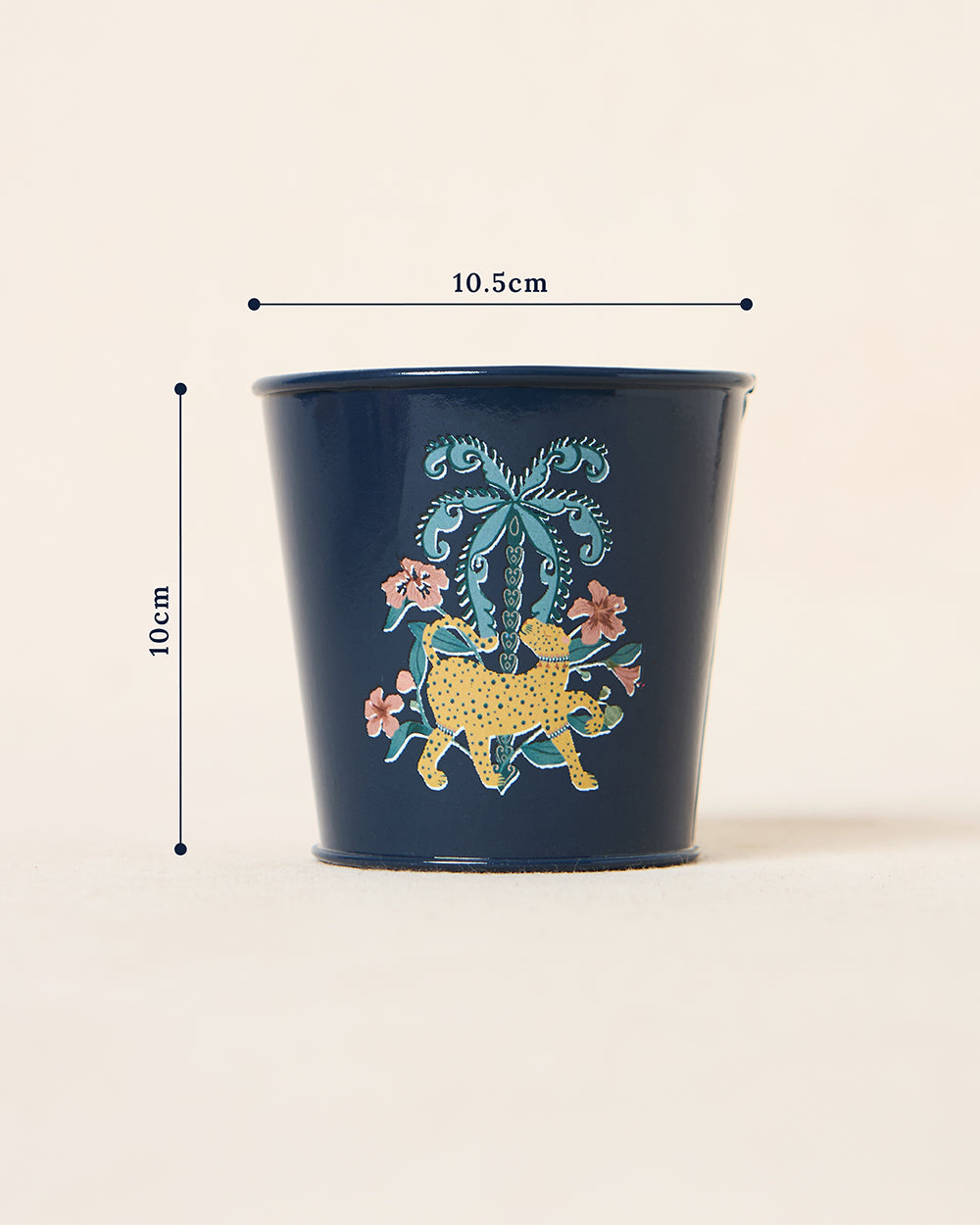 Midnight Garden Metal Planter | Lost in Paradise