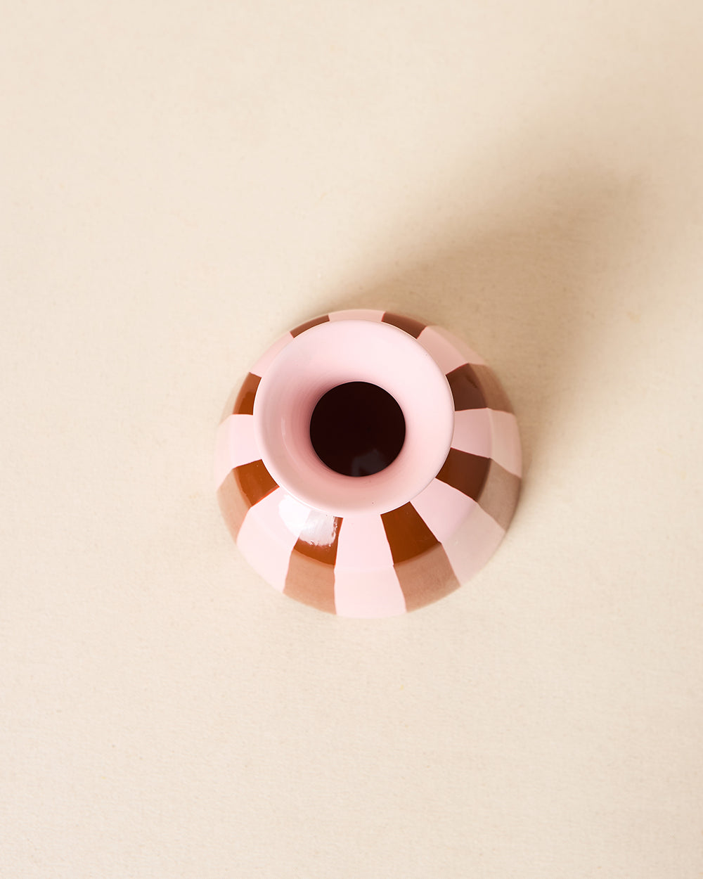 Paradise Stripes Vase, Hand-painted | Lost in Paradise