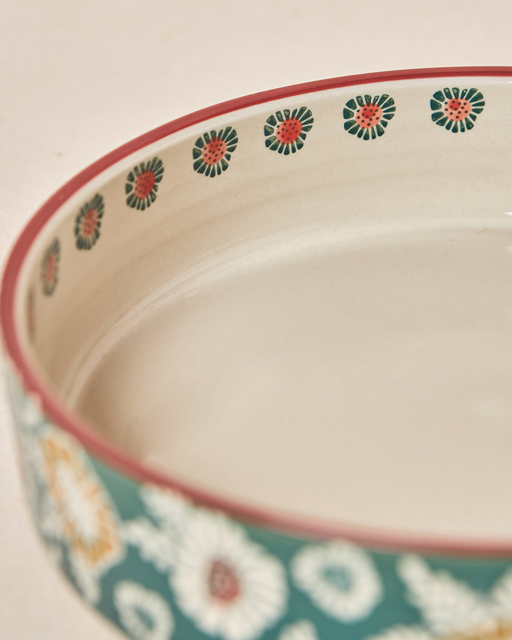 Wildflower Serving Bowl, 8" dia | Lost in Paradise