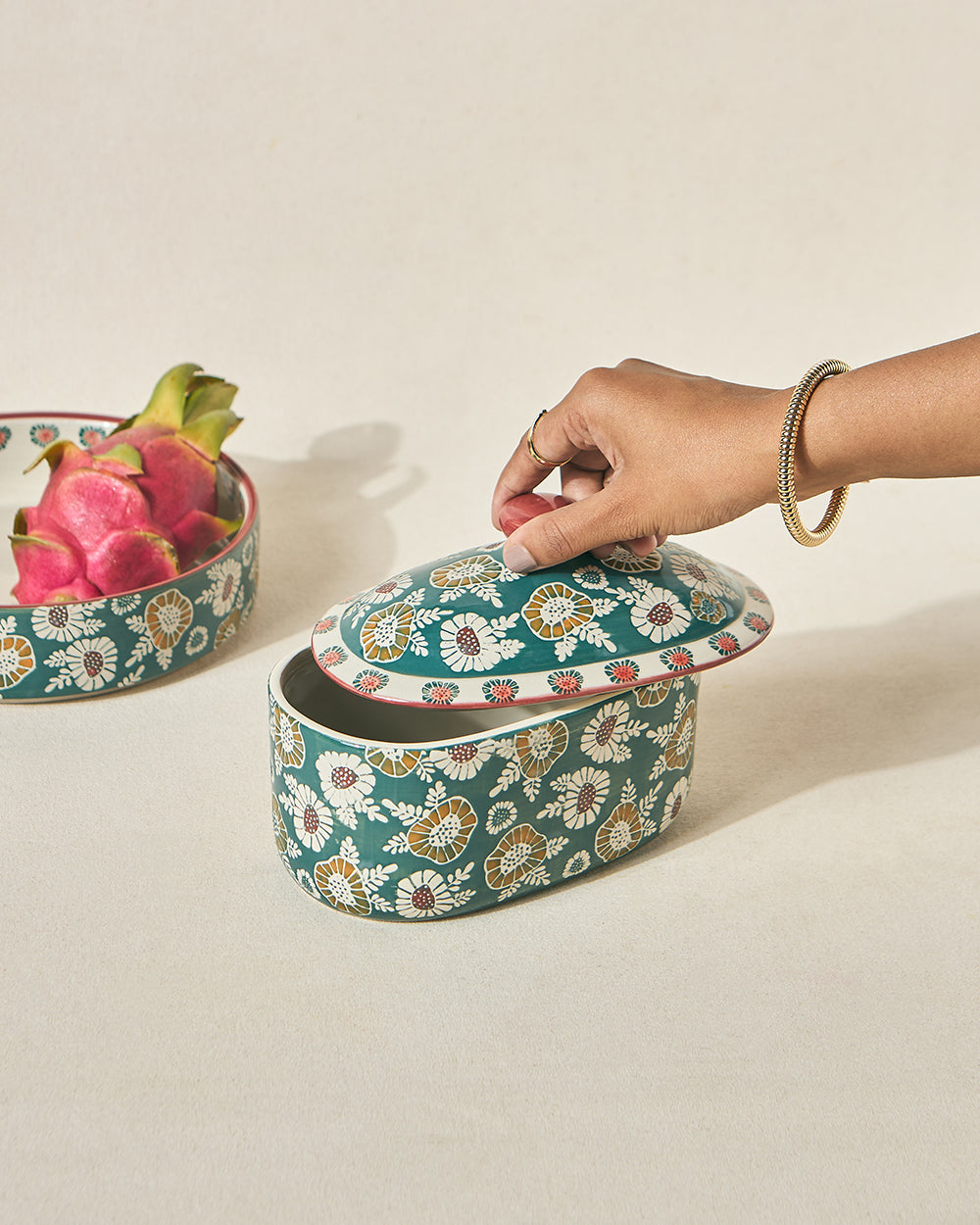 Wildflower Snack Plate, 8" dia | Lost in Paradise