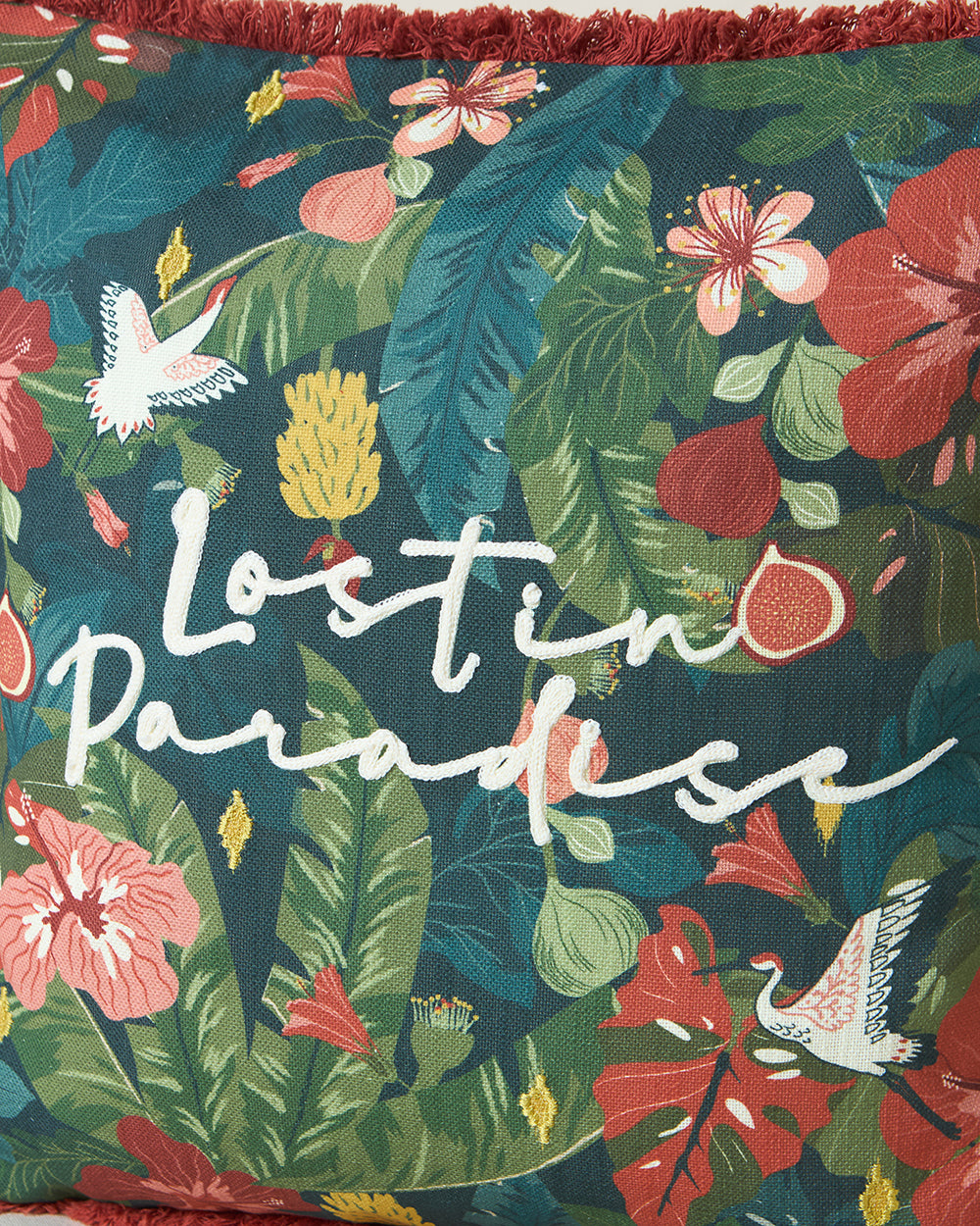 Lost In Paradise Cushion Cover, 16"