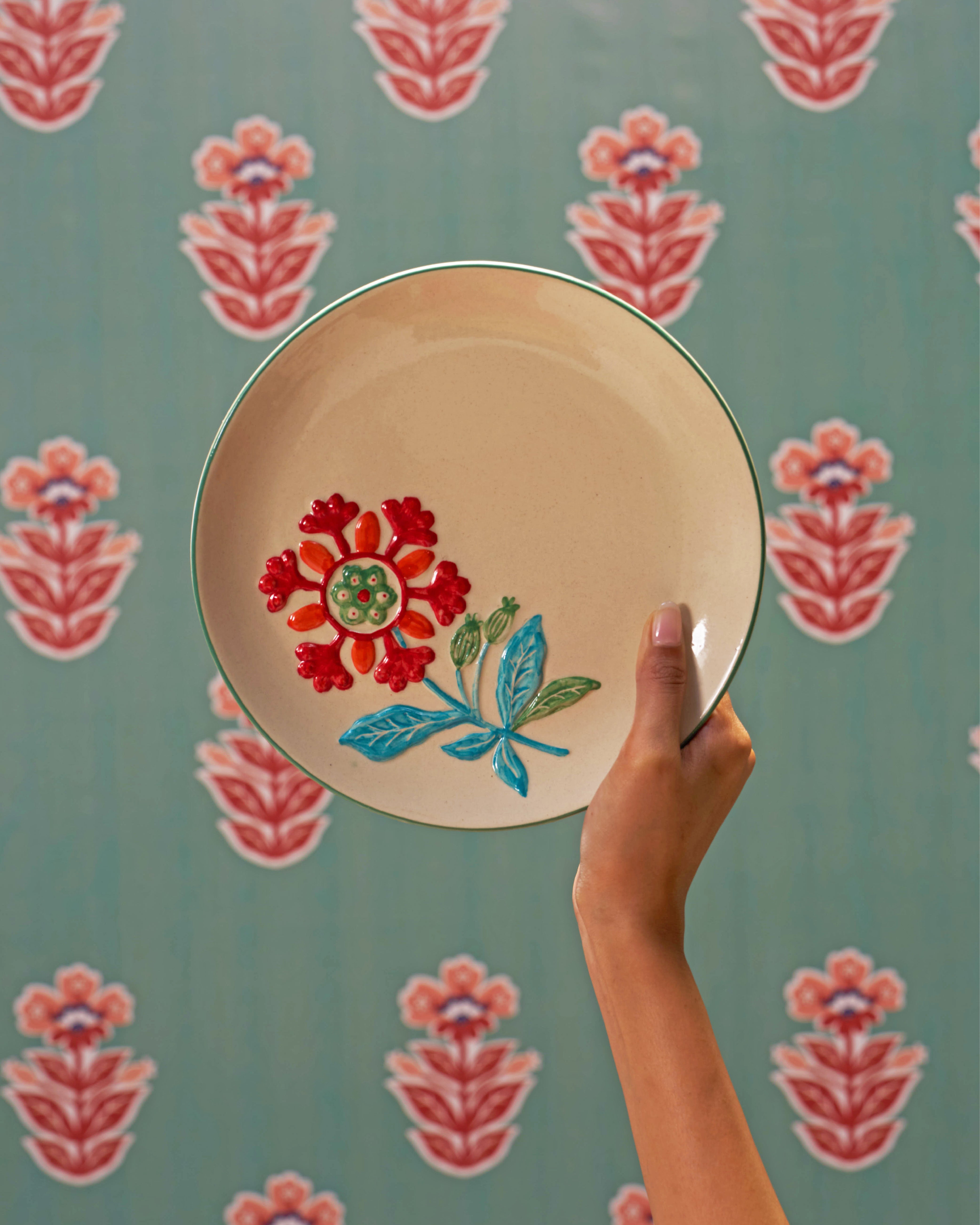 Wild Bloom Quarter Plate | Forest Folklore
