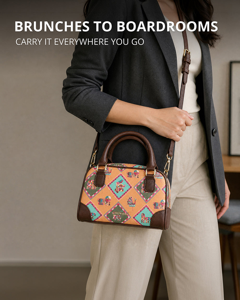 sanchi dome Duffle Sling | Forest Folklore