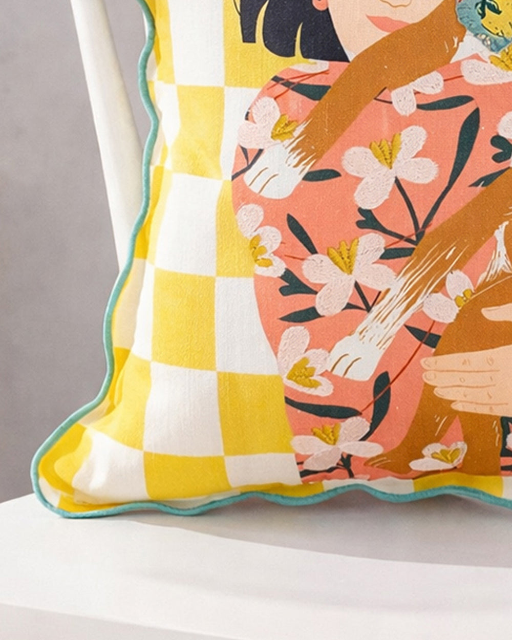 Casa Hound Cushion | Citrus Zest