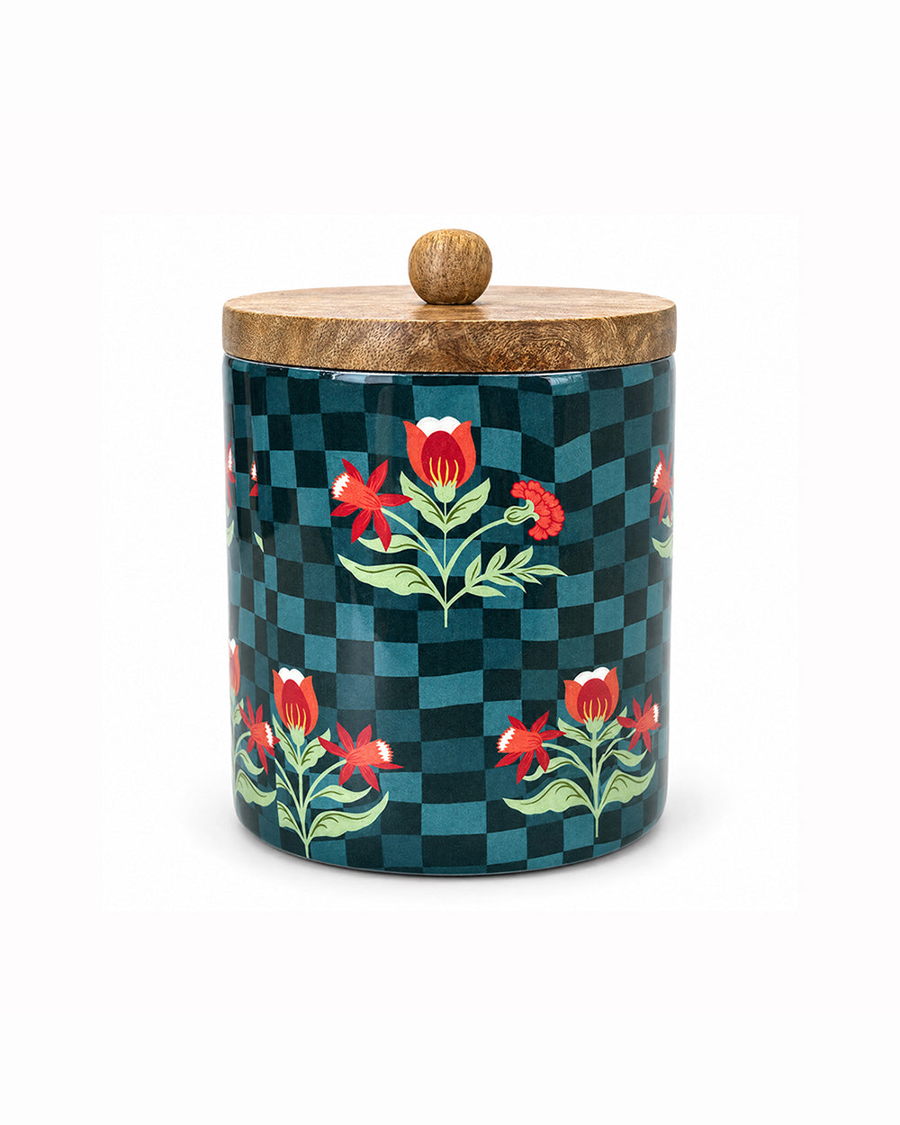 Patio Wooden Jar | Haveli Socials