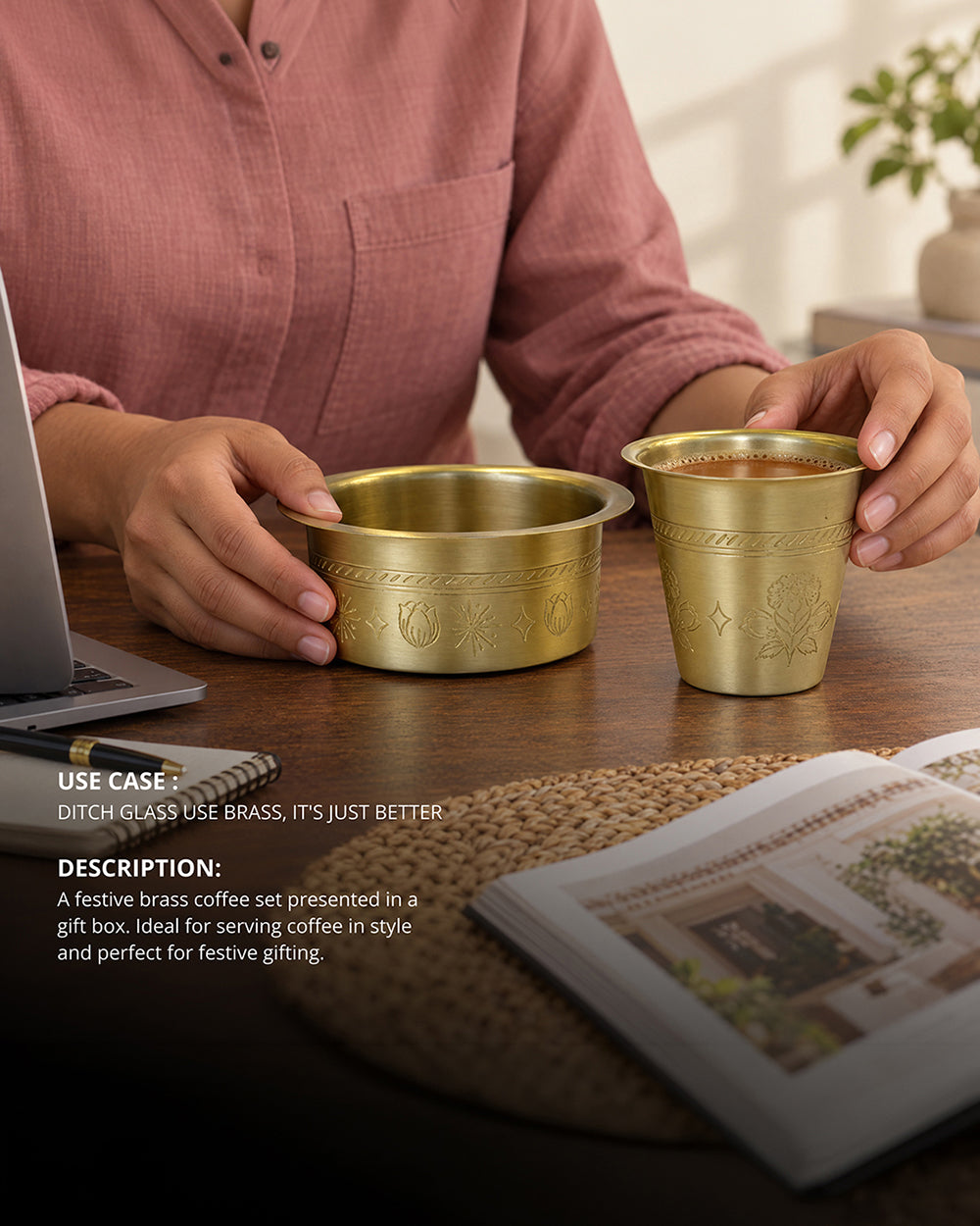 Guldasta Filter Coffee Club Set | Haveli Socials