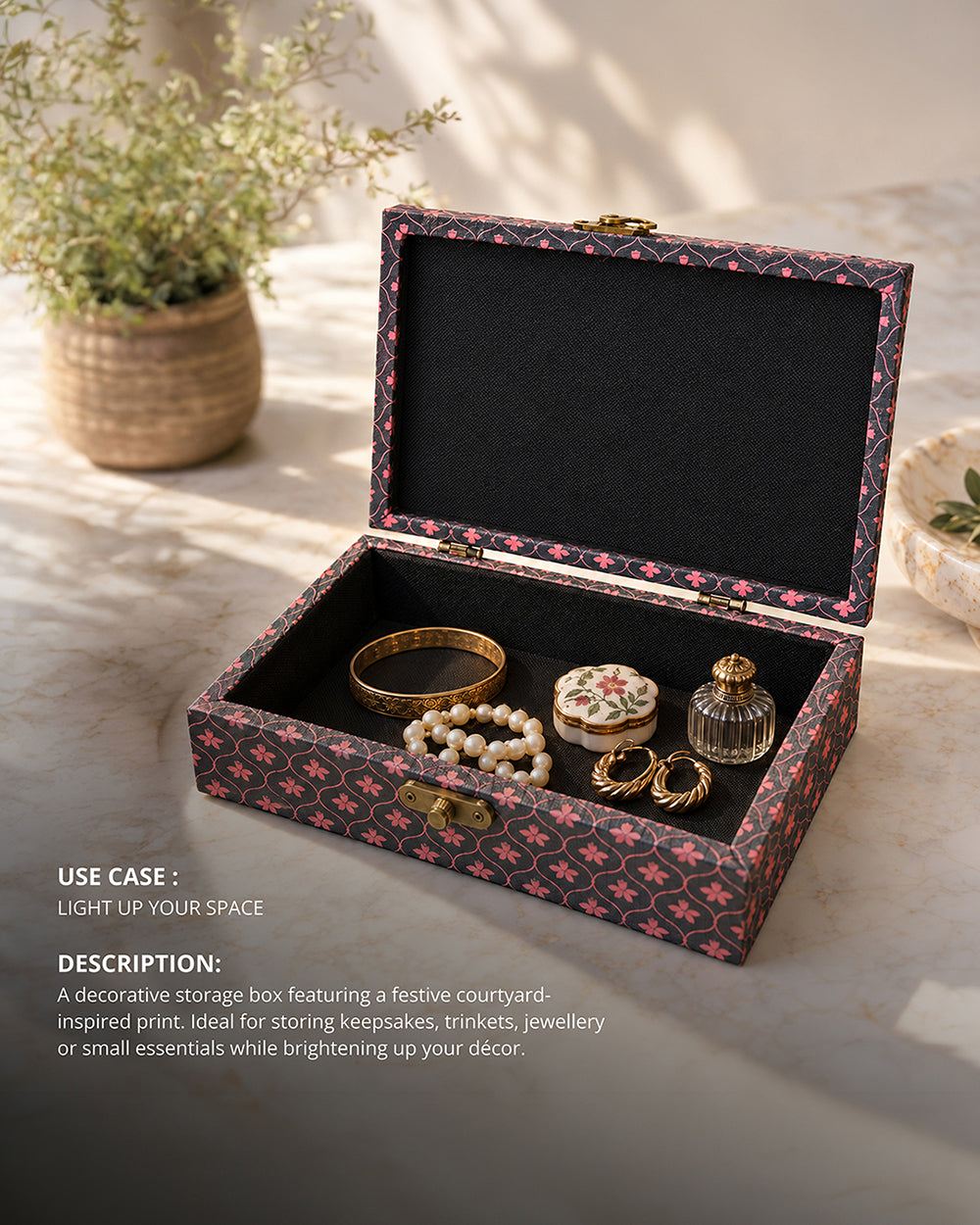 Shaam Stash Storage Box | Haveli Socials