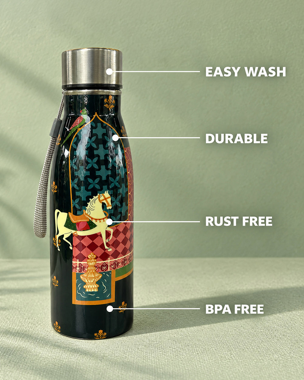 Haveli Ride On The Go Steel Bottle | Haveli Socials