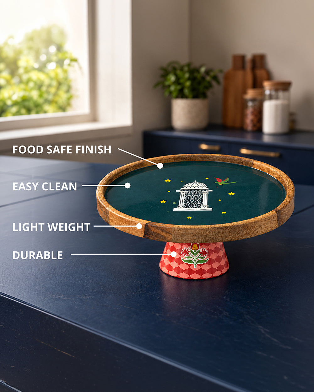 Patio Snack cum Cake Stand | Haveli Socials