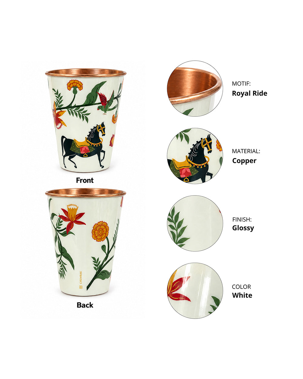 Haveli Ride Copper Tumbler | Haveli Socials